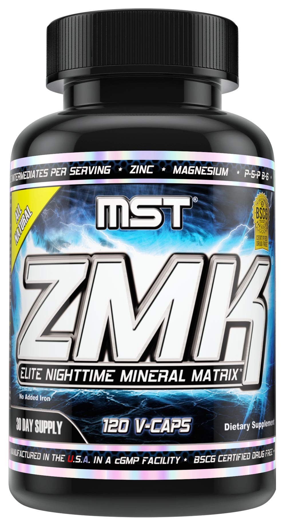 MST ZMK Zinc & Magnesium Krebs Chelates Capsules 120