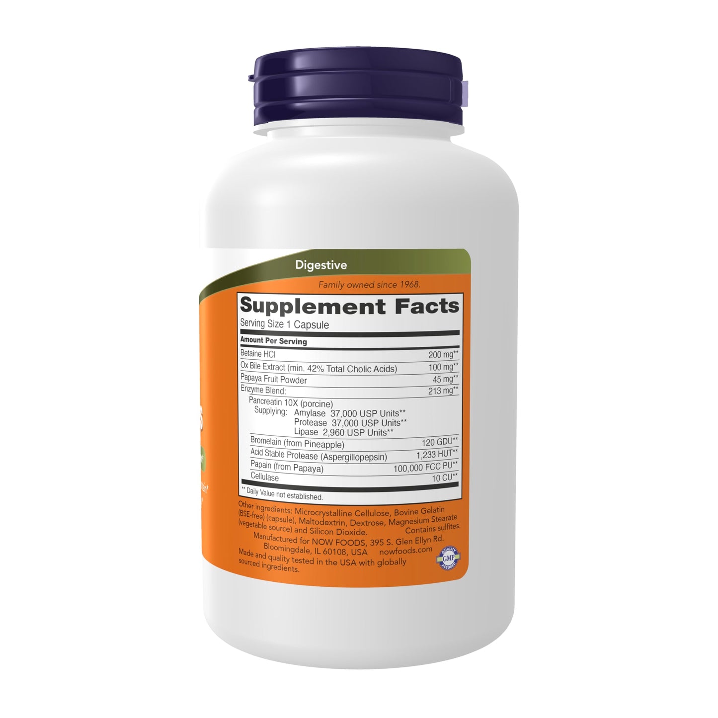 NOW Foods Super Enzymes Capsules 180 Count