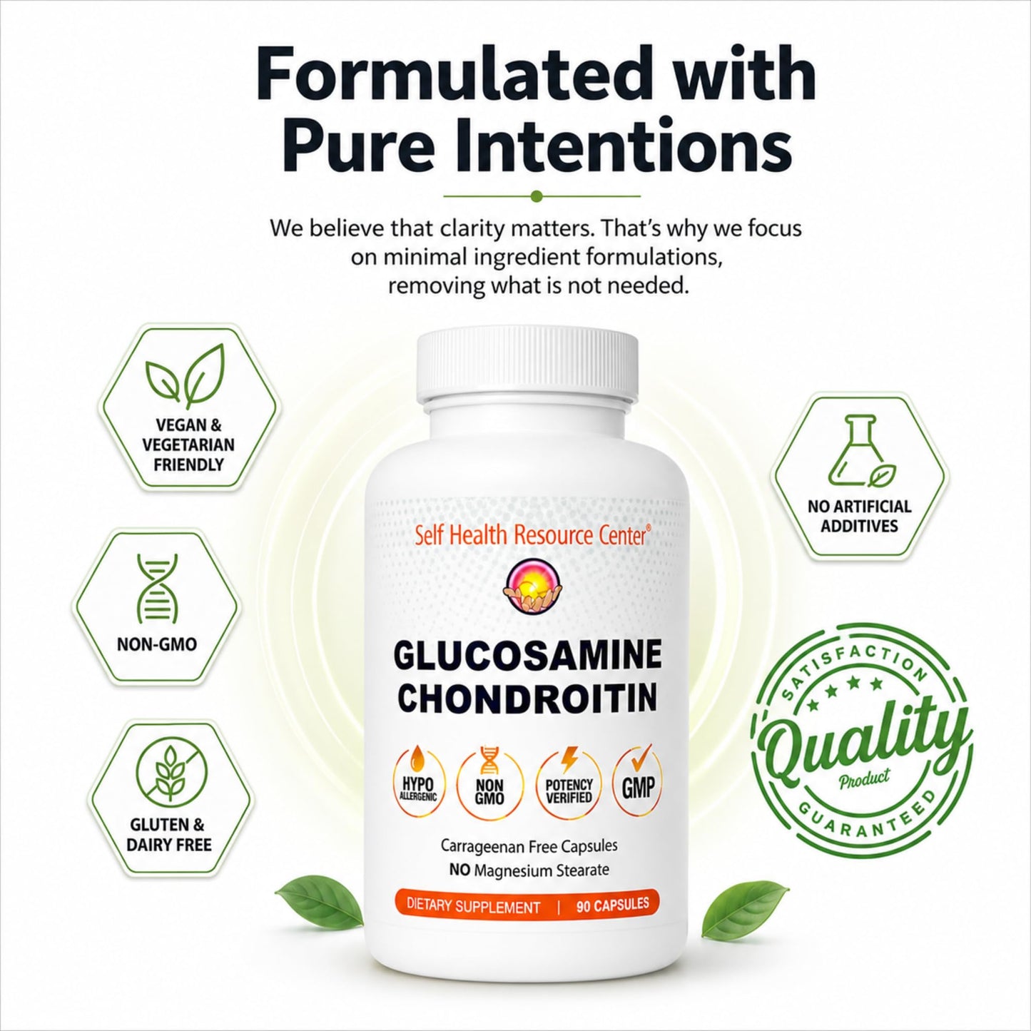 Dr Clark Store Glucosamine Chondroitin Plus Capsules 90