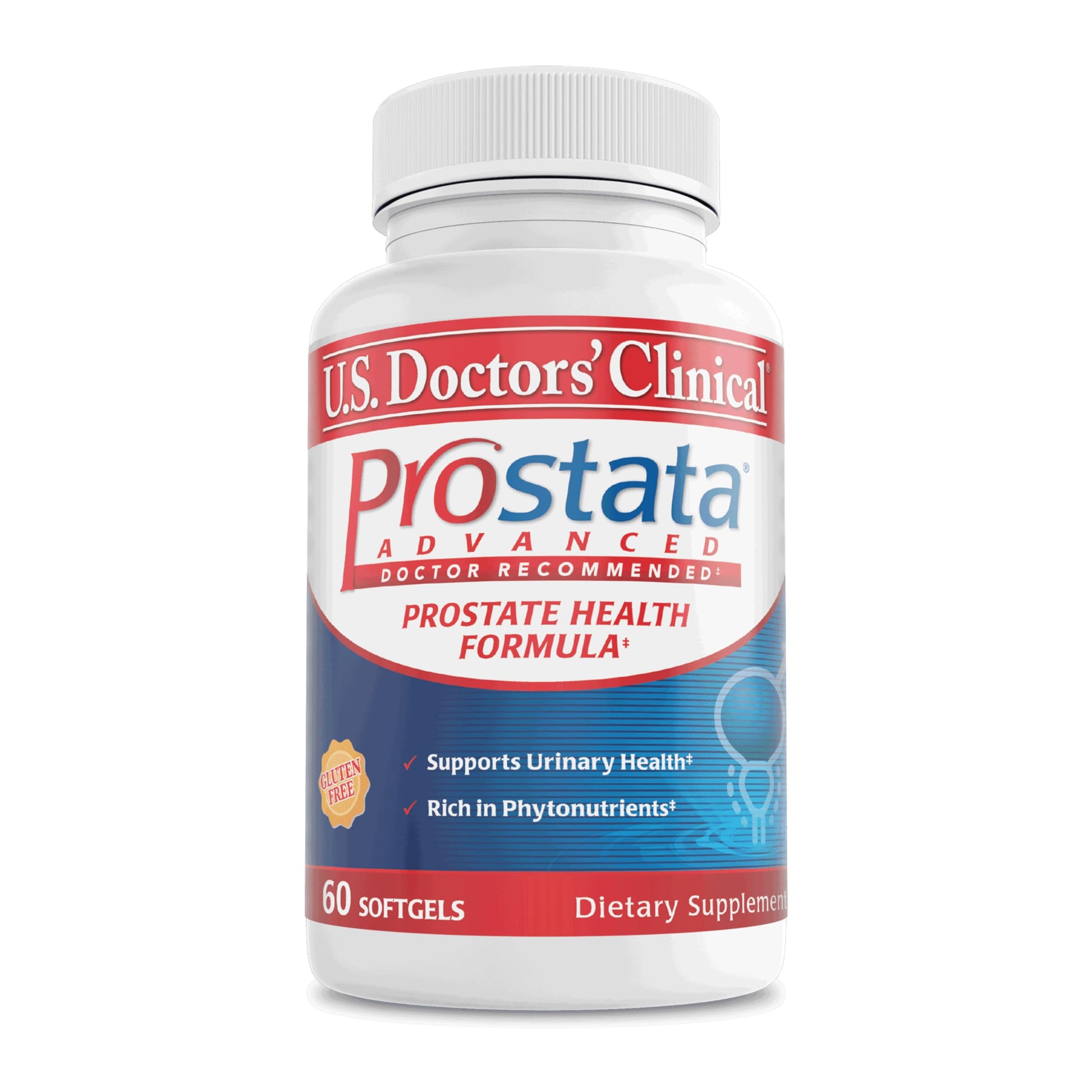U.S.DOCTORS'CLINICAL Prostata Prostate Supplement for Men Softgels 60