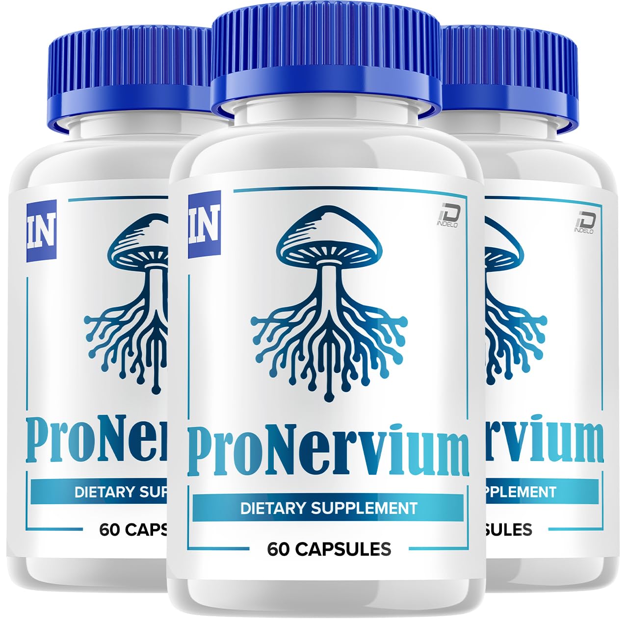 Indelo Pronervium Nerve Health Support Capsules 180 Count