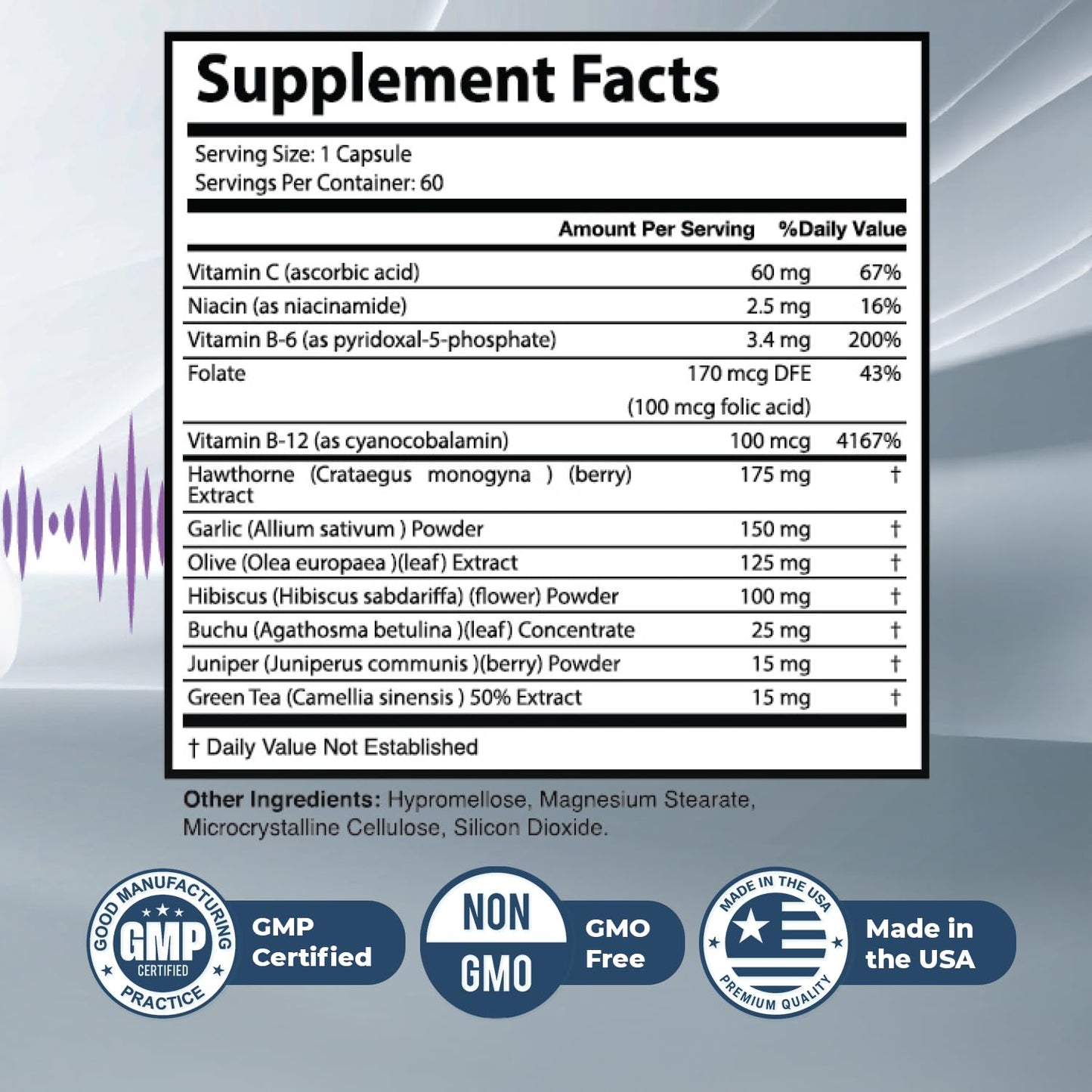 Nature’s NutriWave SonusZen Capsules 60 Capsules