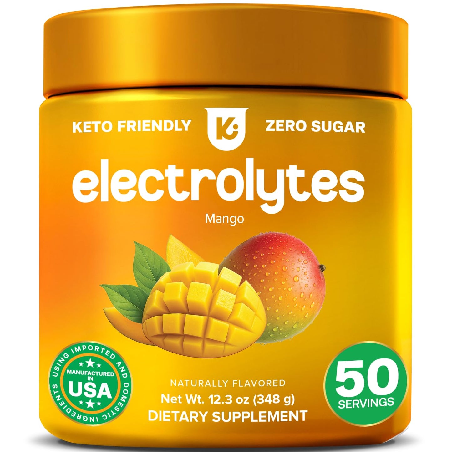 Keppi Electrolytes Powder Mango 12.3
