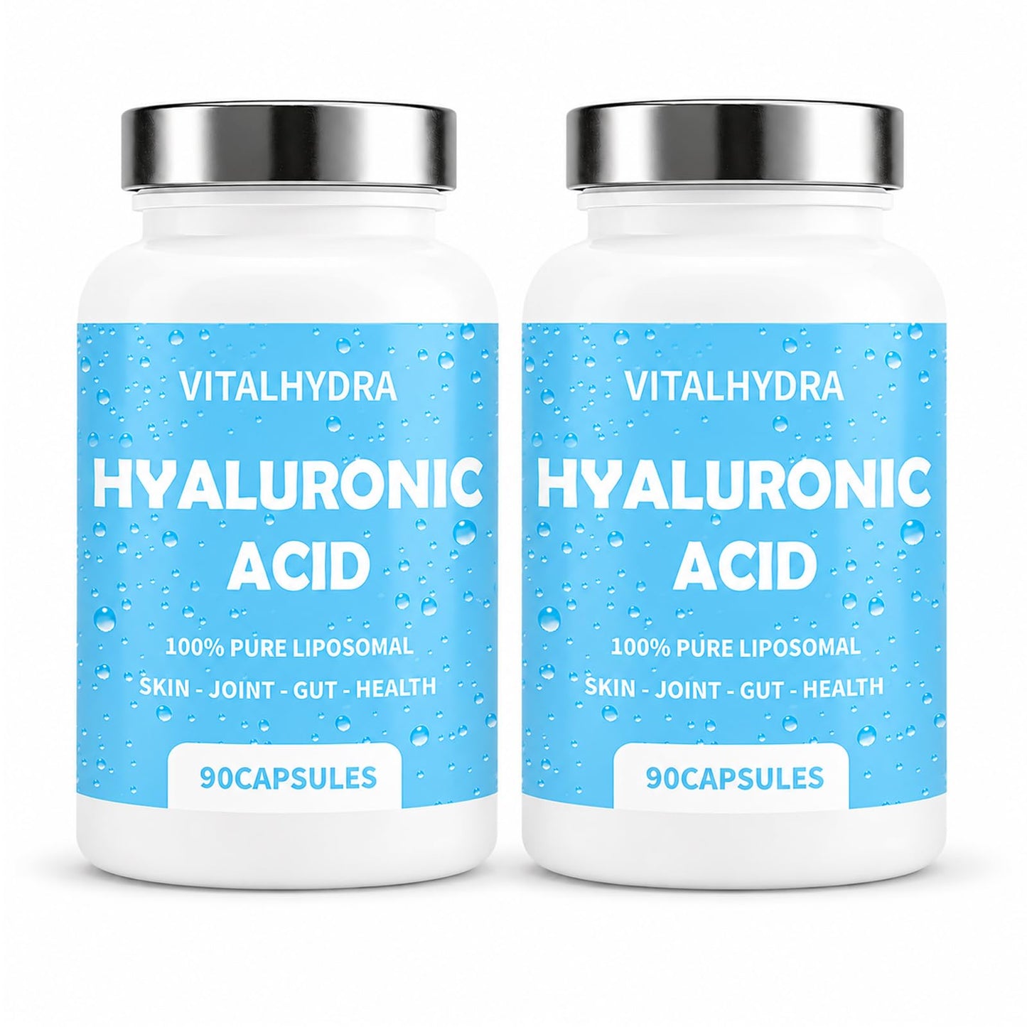 Vitalhydra Hyaluronic Acid Joint Supplements Capsules, 90 Capsules