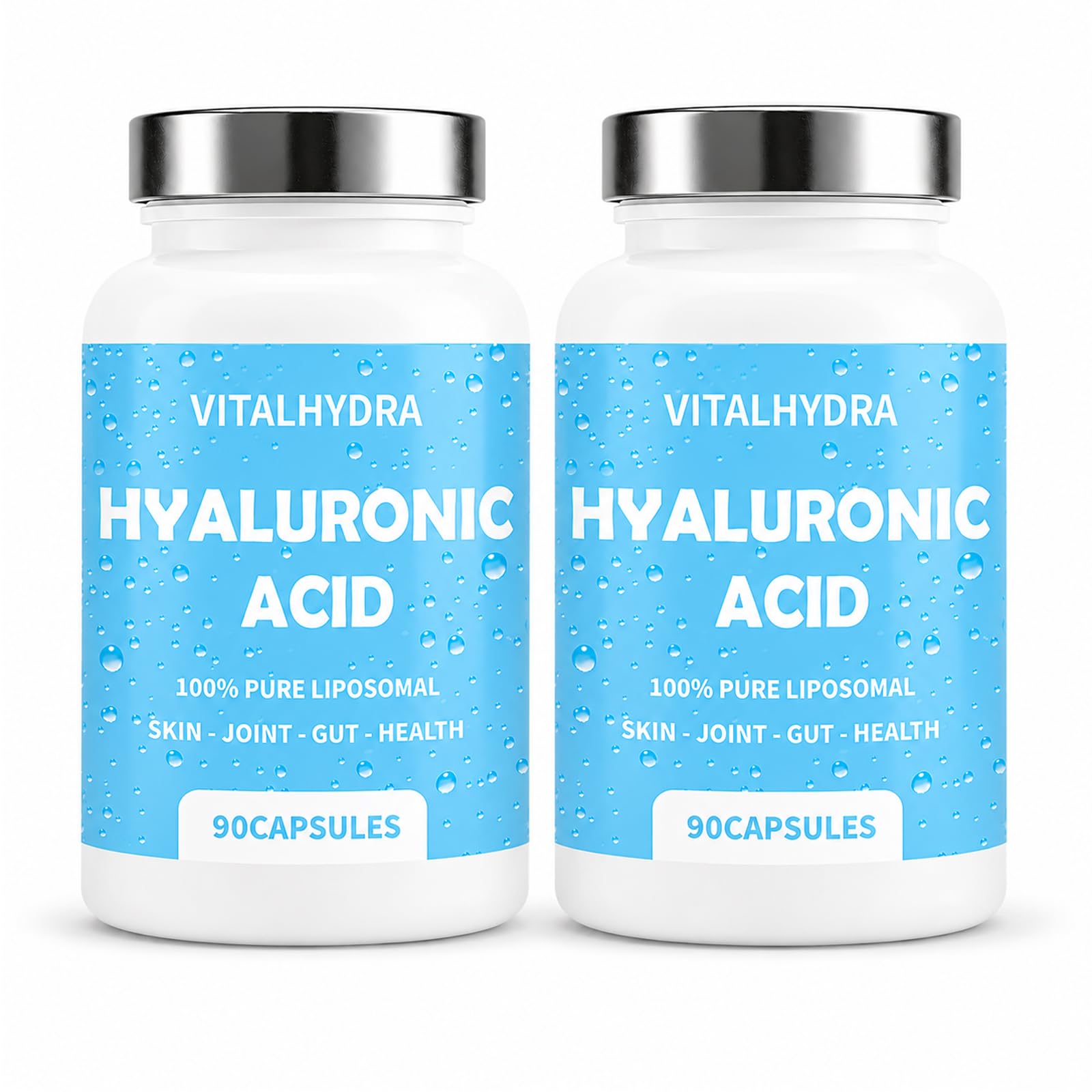 Vitalhydra Hyaluronic Acid Joint Supplements Capsules, 90 Capsules