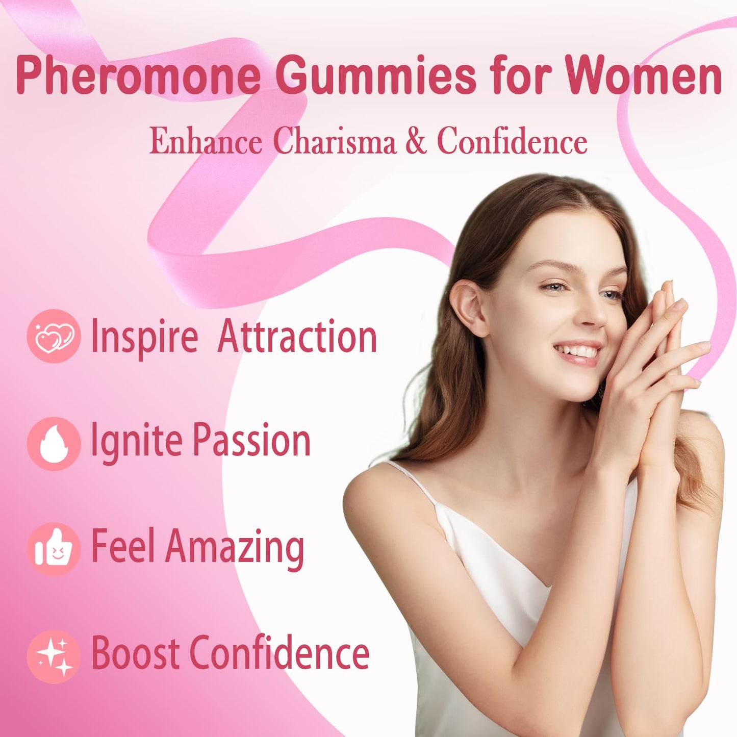 Yalei Pheromone Gummies for Women, Gummy, 60 Count