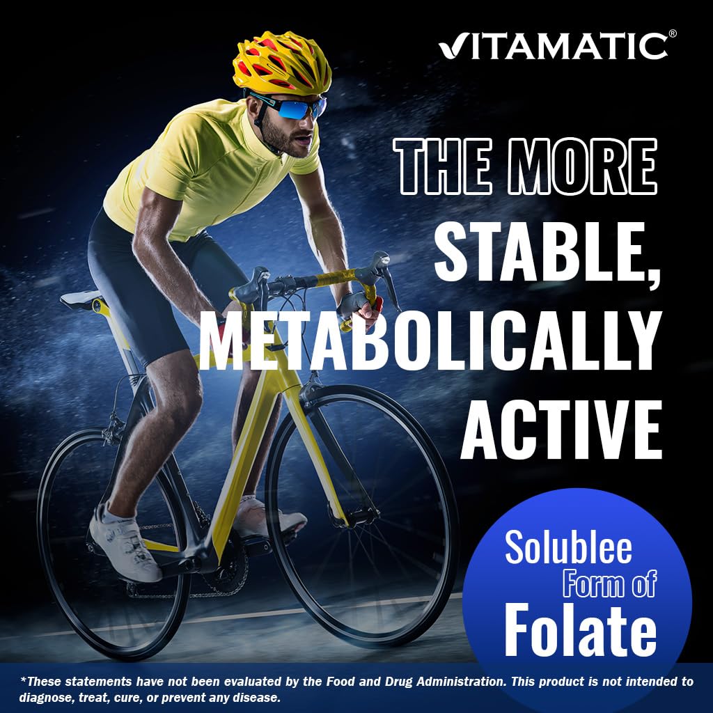 Vitamatic Methyl Folate 15mg Capsules 240