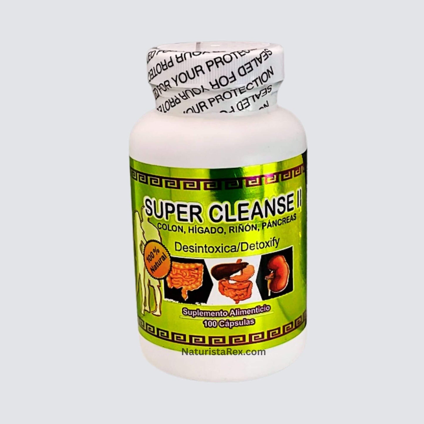 Generic BajaMex SuperCleanse-II Total-Detox Supplement Capsules 100