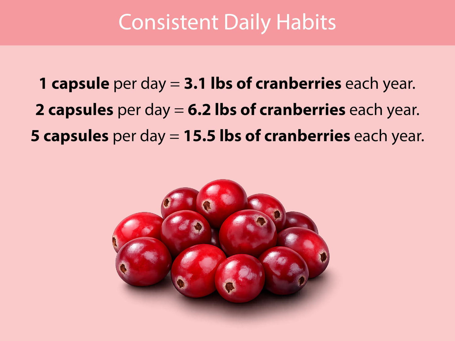 KOYAH Organic Cranberry, Freeze-Dried Capsules, 60 Count
