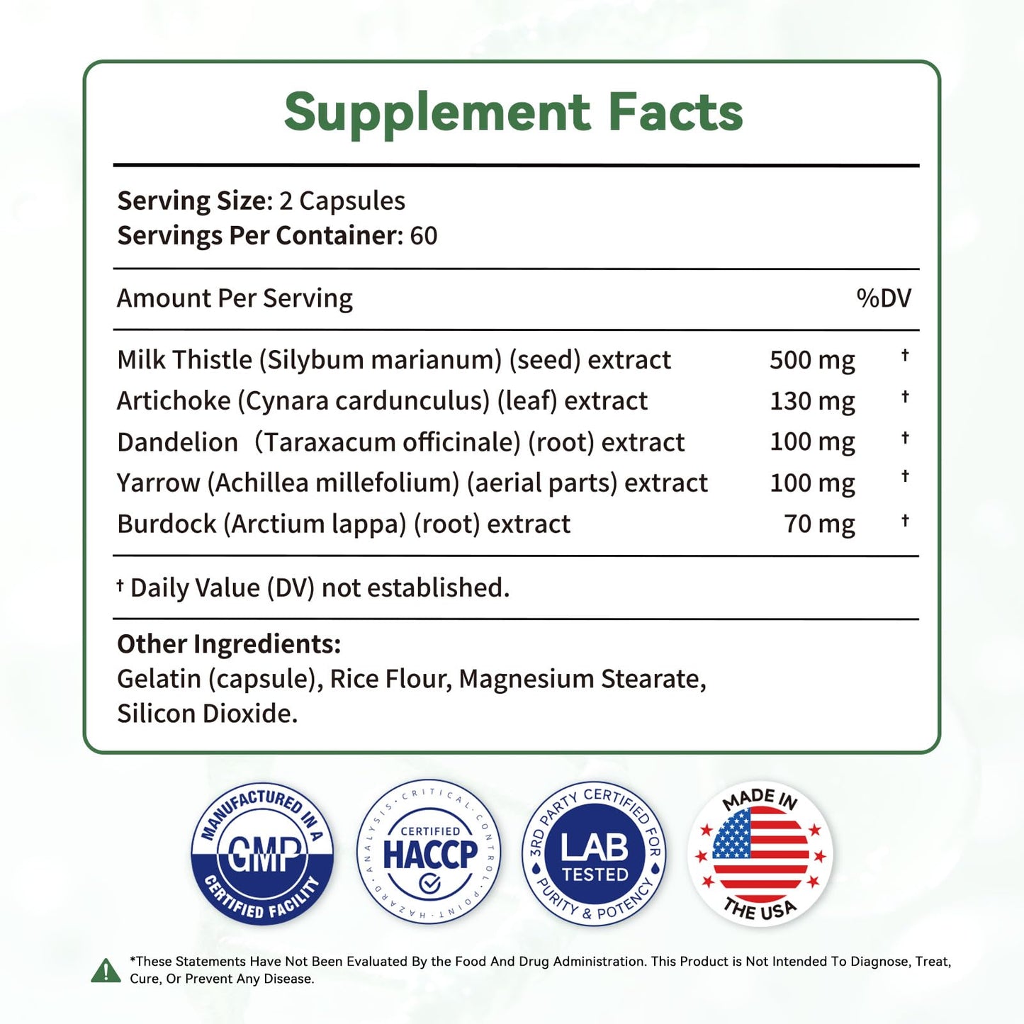 AskTaTa Liver Health Support Supplement Capsule 1