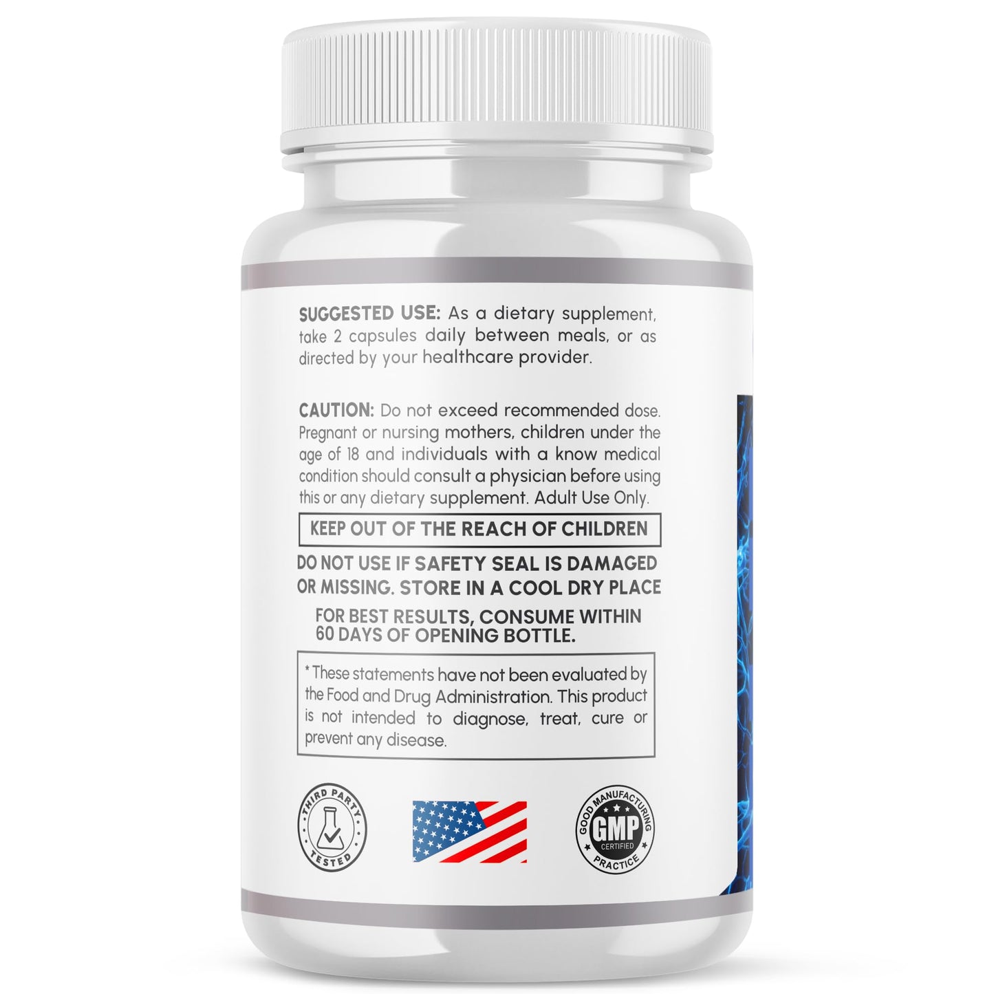 MJO Nervease Capsules, 60 Count