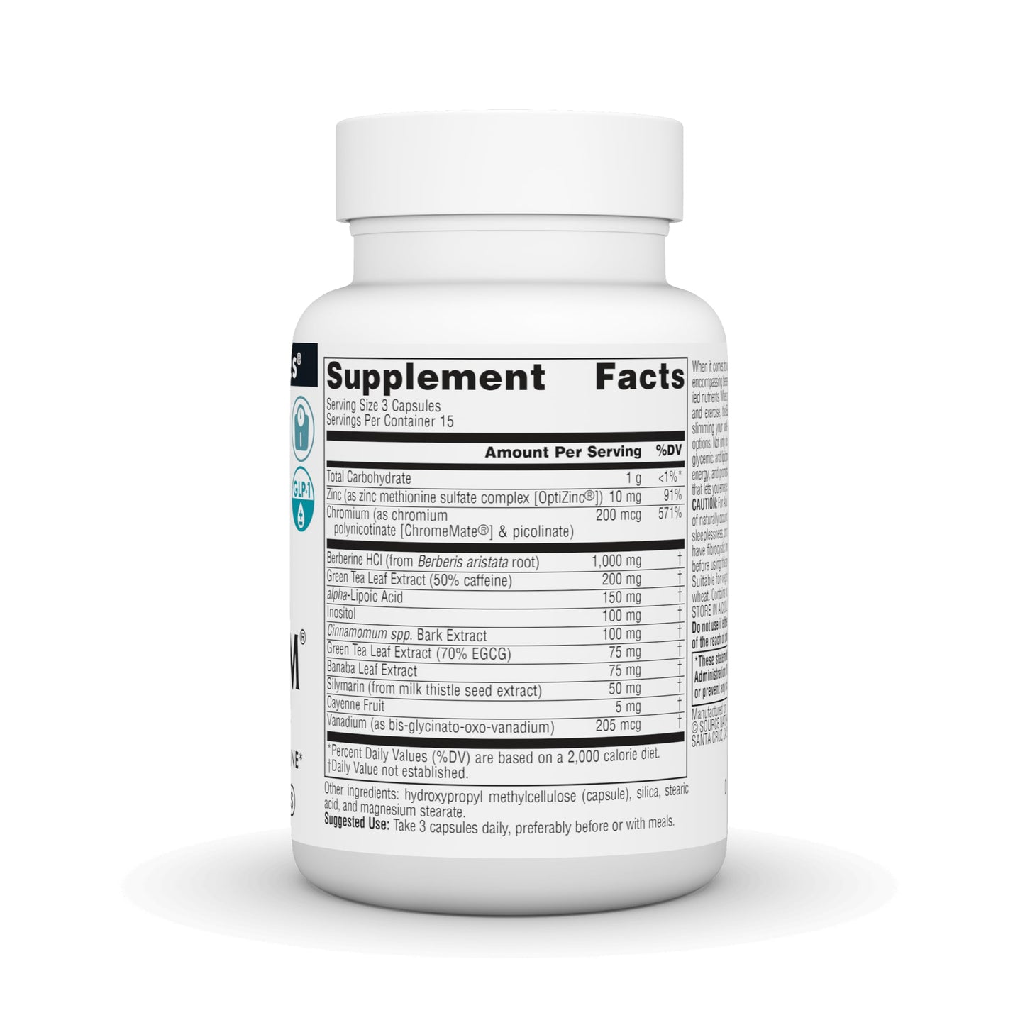 Source Naturals BerberTrim Capsule 45
