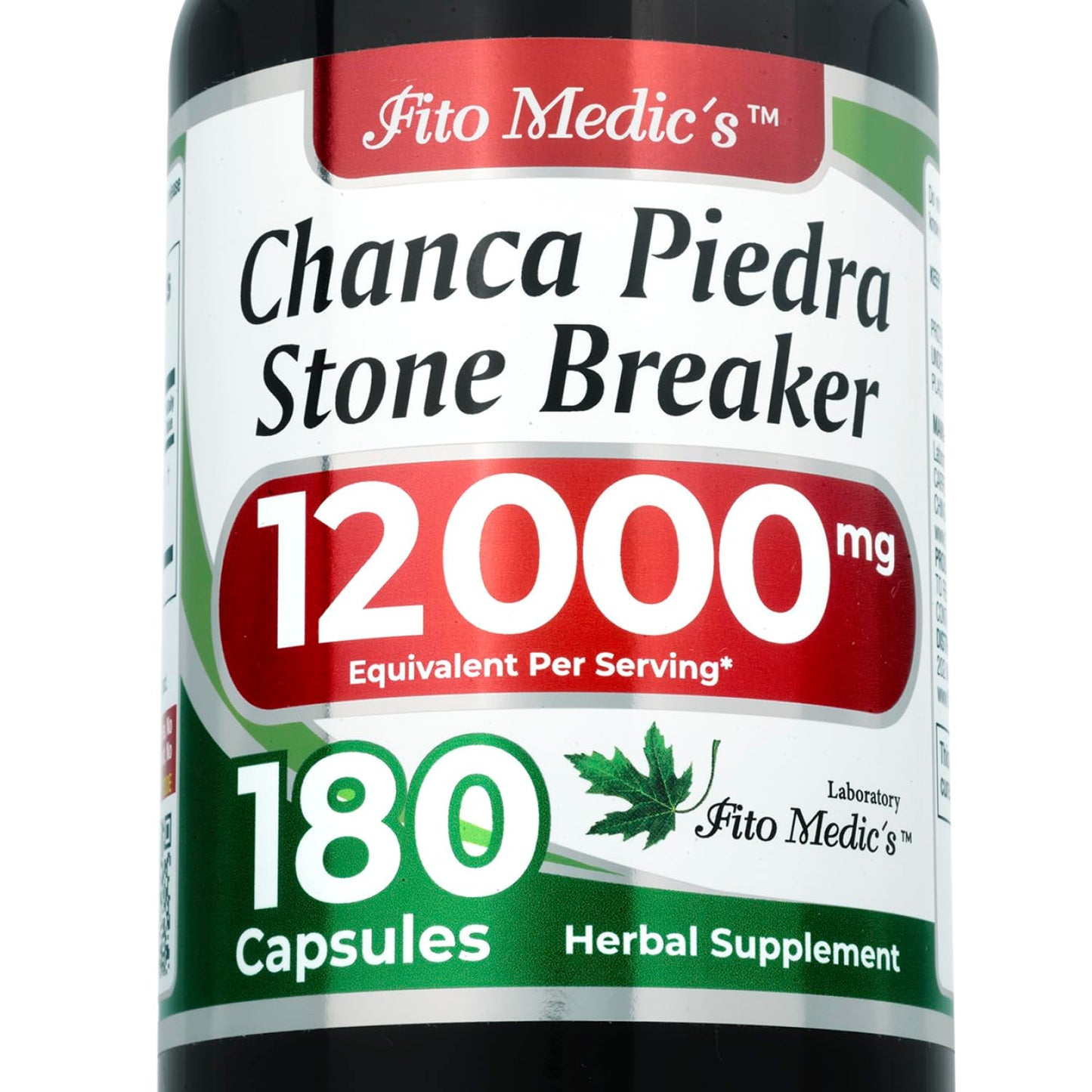 FITO MEDIC'S Chanca Piedra Stone Breaker Capsule 180 Count