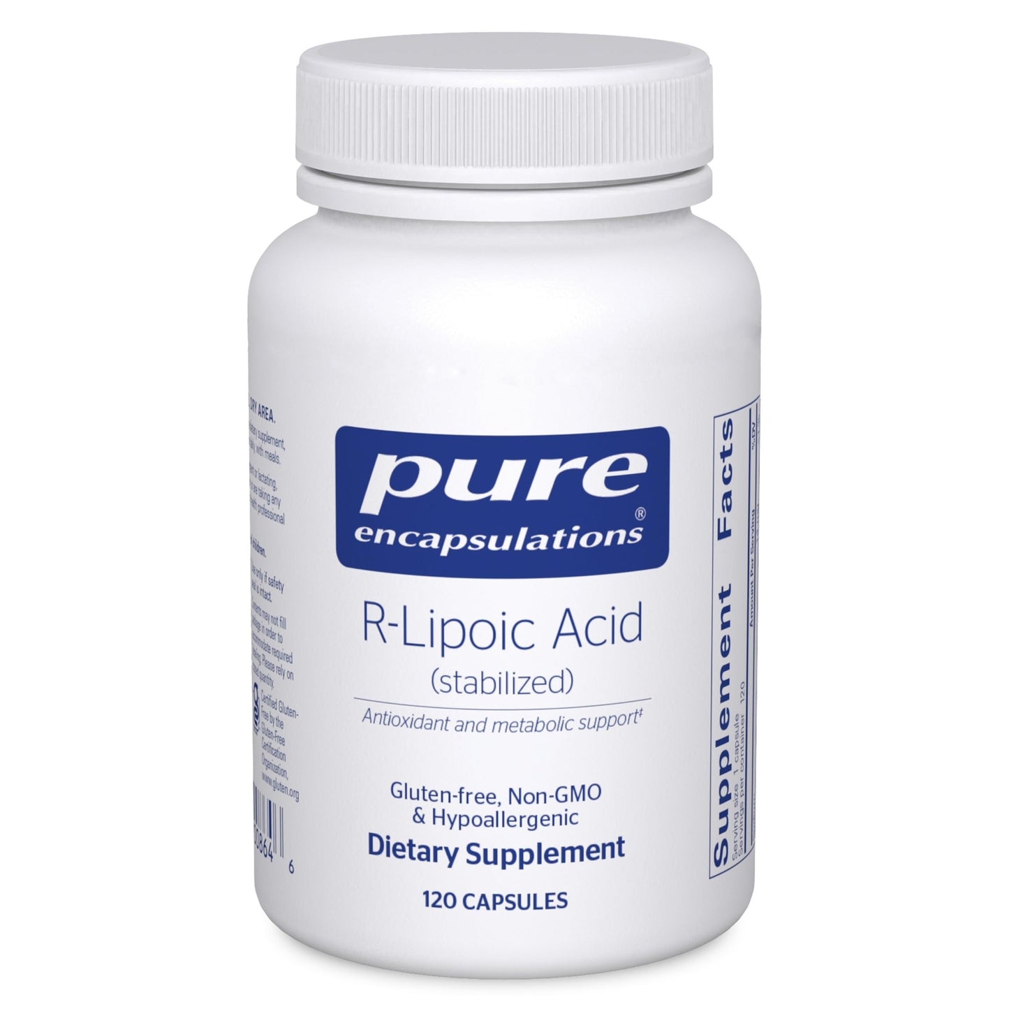 Pure Encapsulations R-Lipoic Acid (Stabilized) Capsules, 120 Count