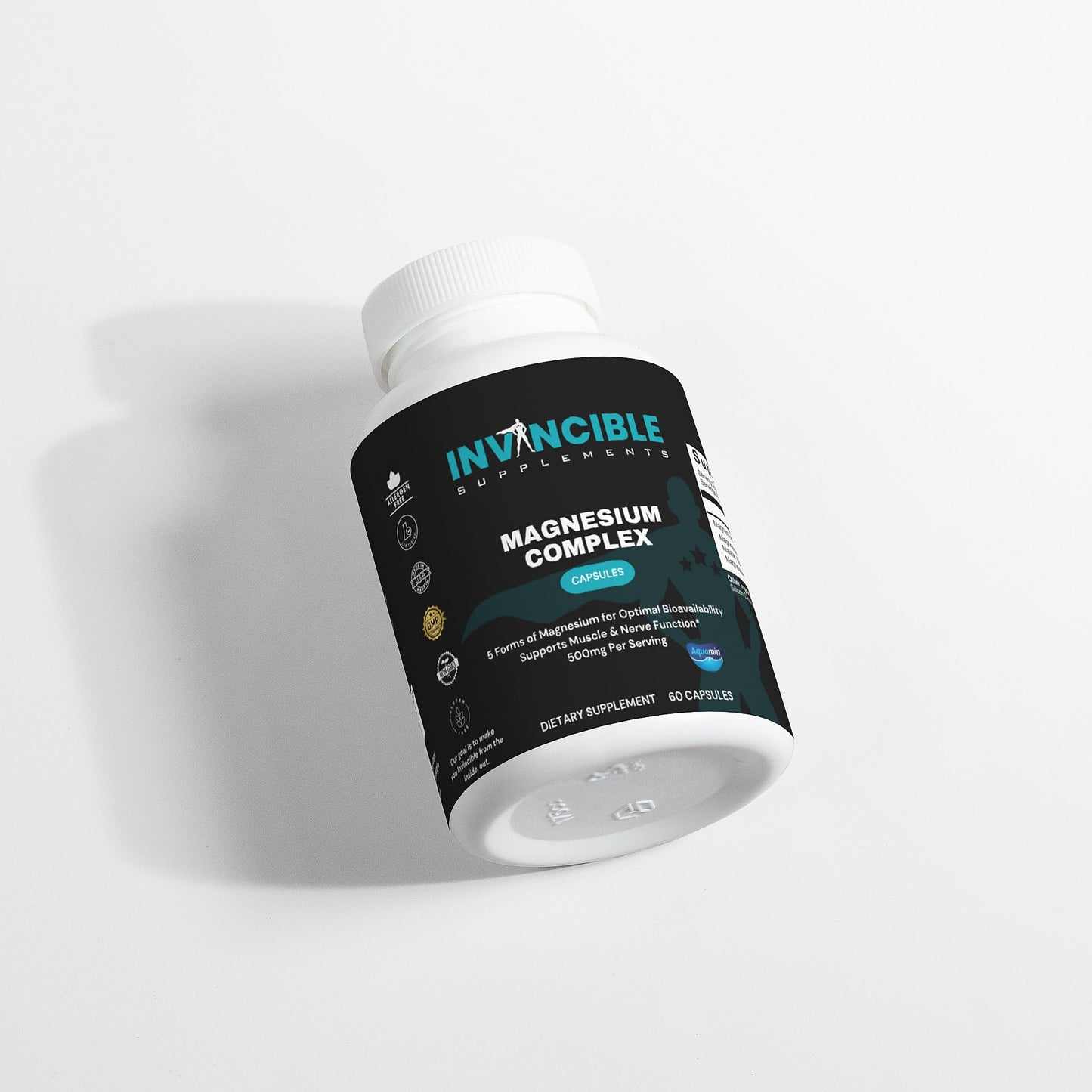 Invincible Supplements Ultimate Magnesium Complex Capsules 60 Count