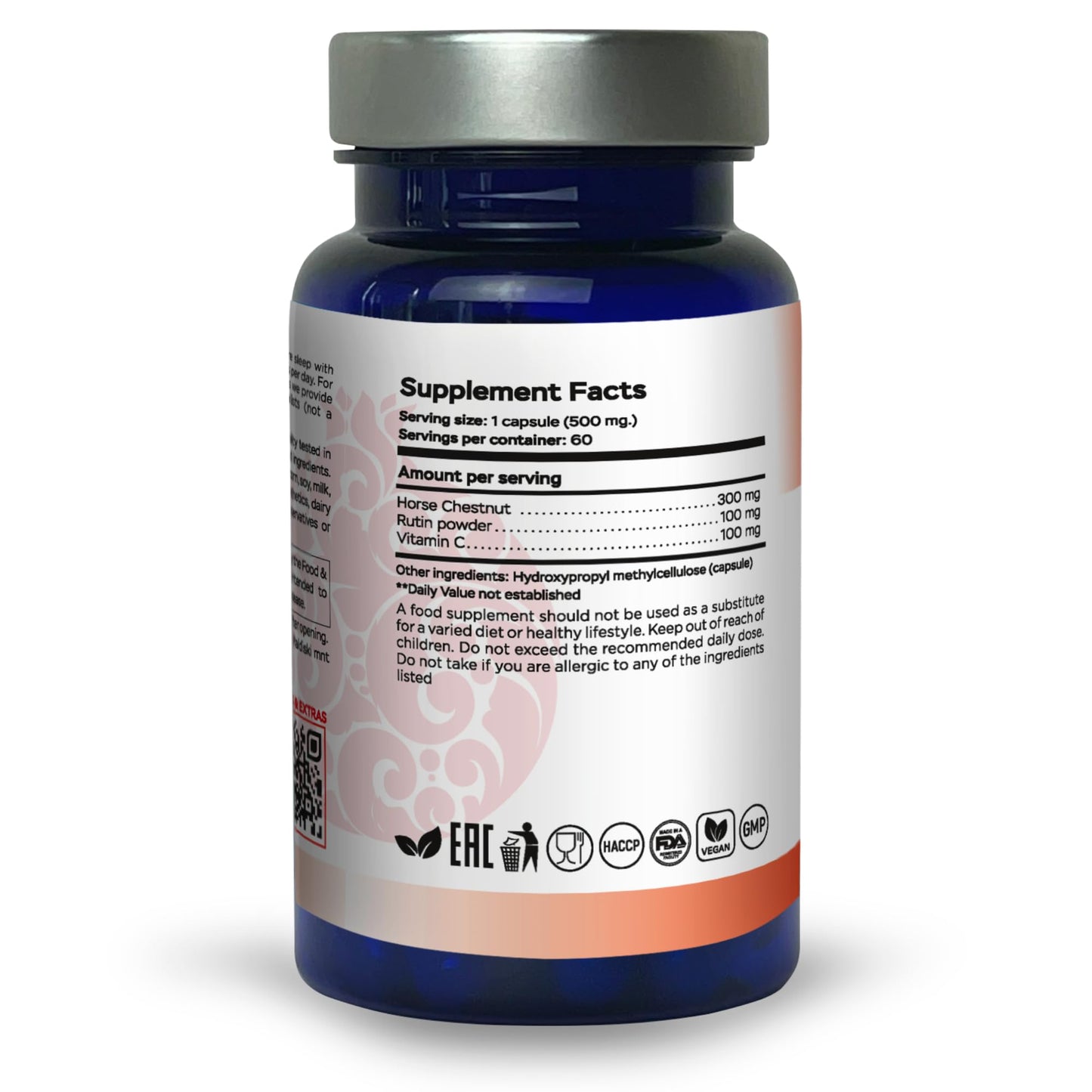 RaDoTech VeinoTune Varicose Veins Treatment for Legs Capsule 60 Count