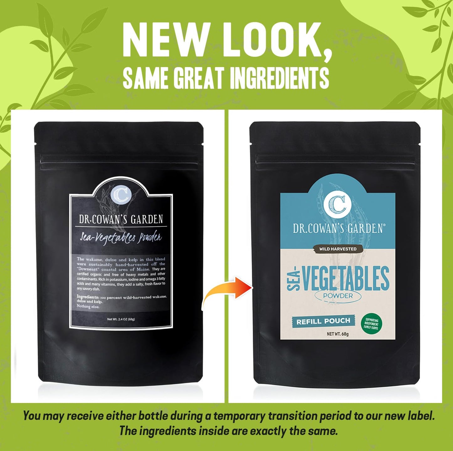 Dr. Cowan's Garden Sea Vegetable Powder 2.4 oz