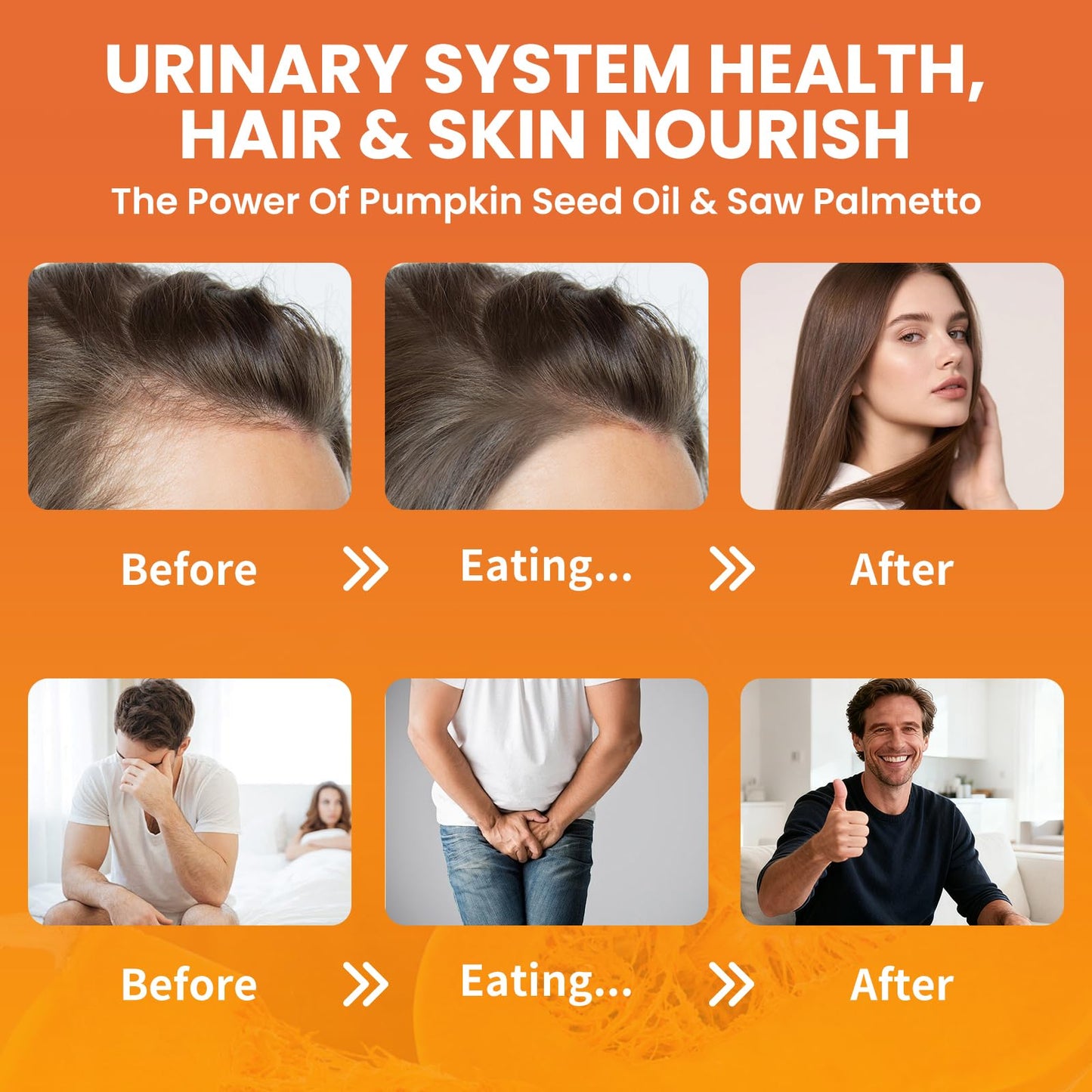 Jabsah Pumpkin Seed Oil with Saw Palmetto Gummies 120 Count