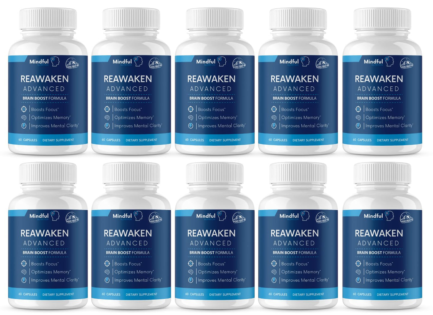 PureFight4U Reawaken Advanced Brain Boost Formula Capsule 60