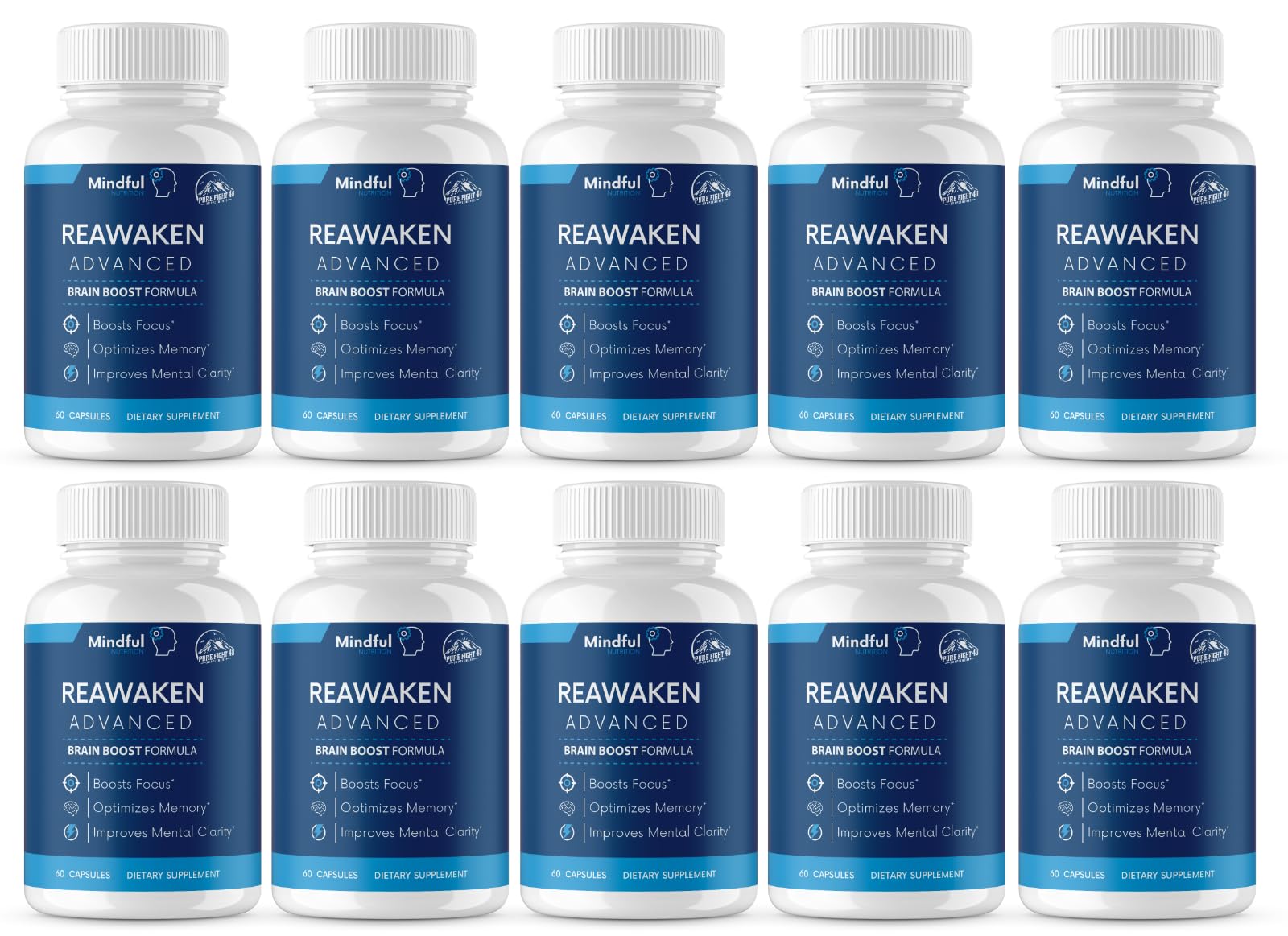 PureFight4U Reawaken Advanced Brain Boost Formula Capsule 60