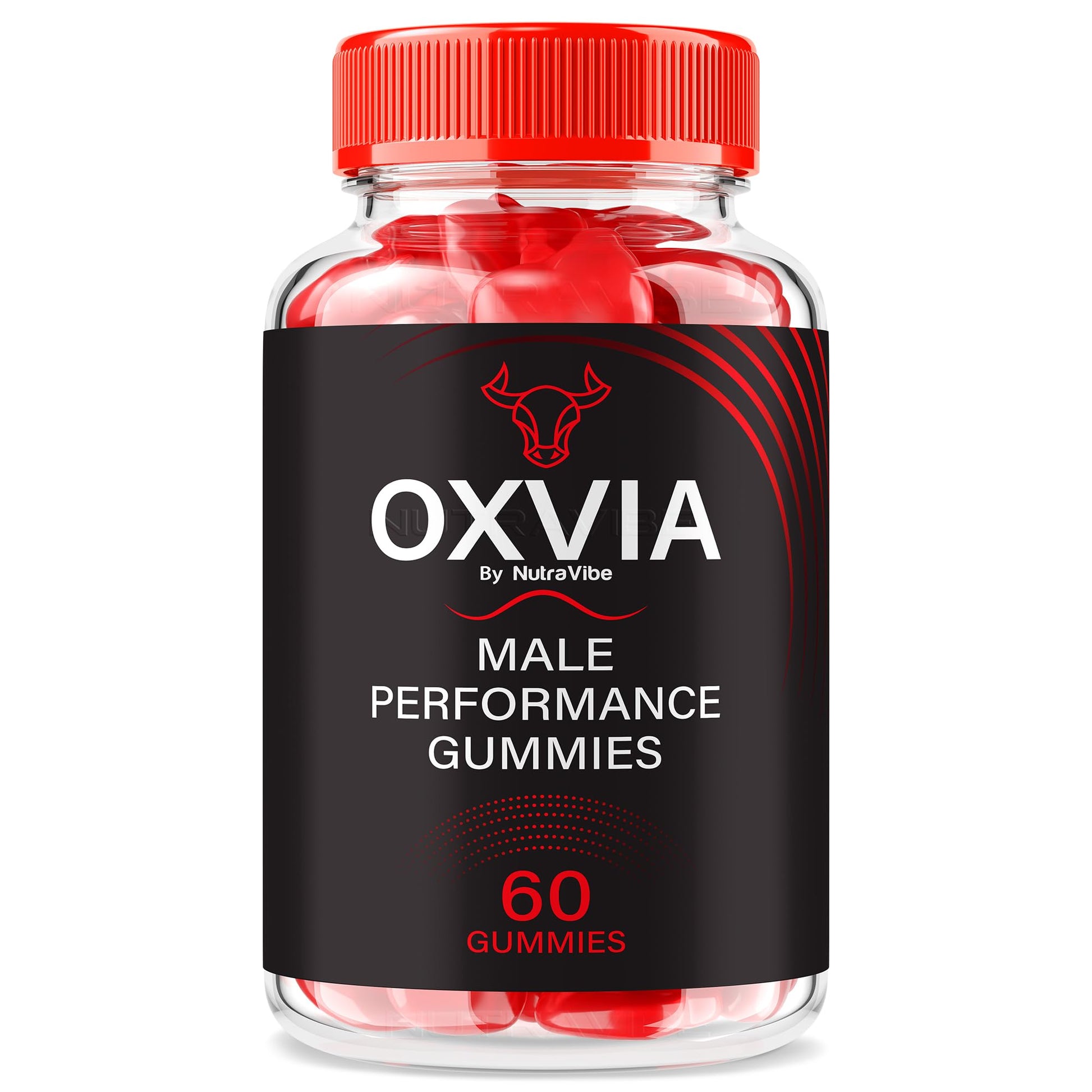 NutraVibe Oxvia Male Performance Gummies, 60 Gummies