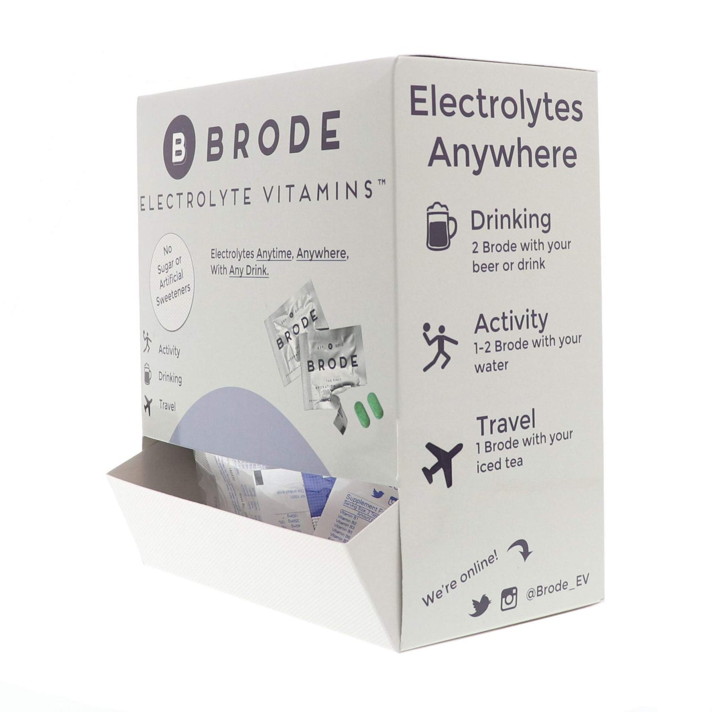 Brode Electrolyte Vitamin Tablet, 100 Count