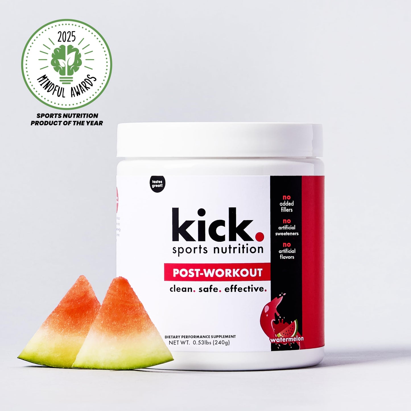 Kick. Sports Nutrition Post Workout Powder 10.4