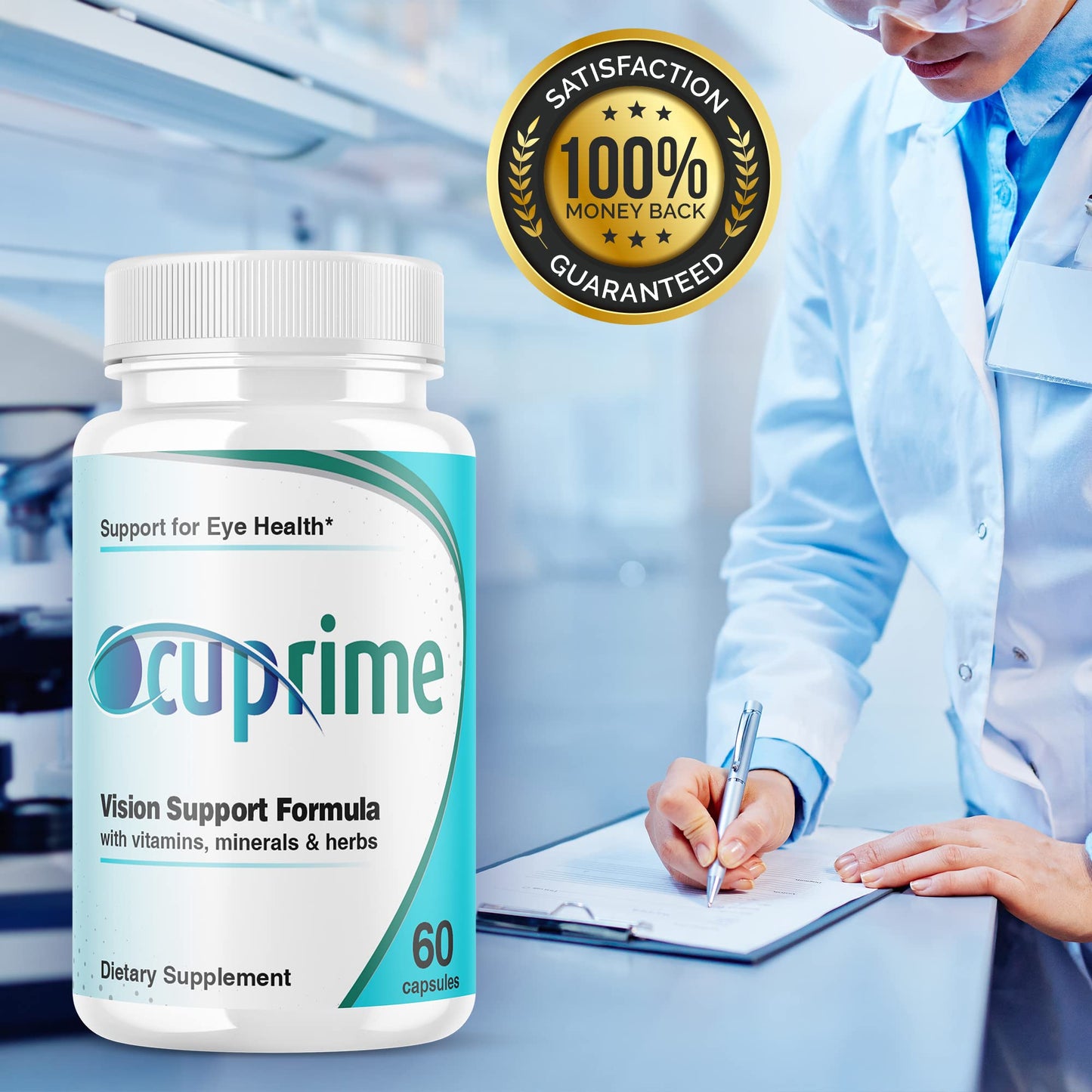 IDEAL PERFORMANCE Ocuprime for Eyes Vision Supplement Capsules 300