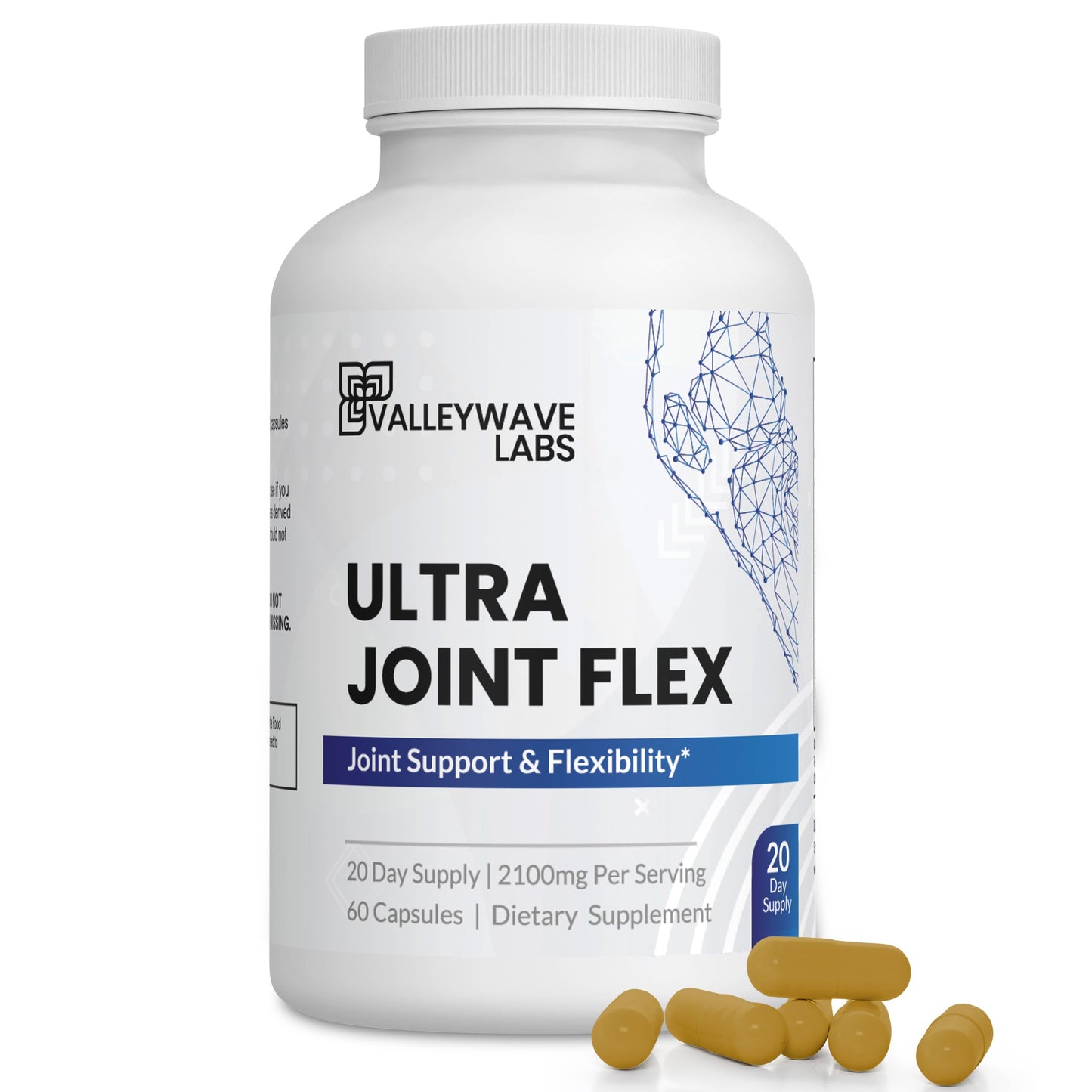 Valleywave Labs Ultra Joint Flex Advanced Joint Support Capsule, 60 Count