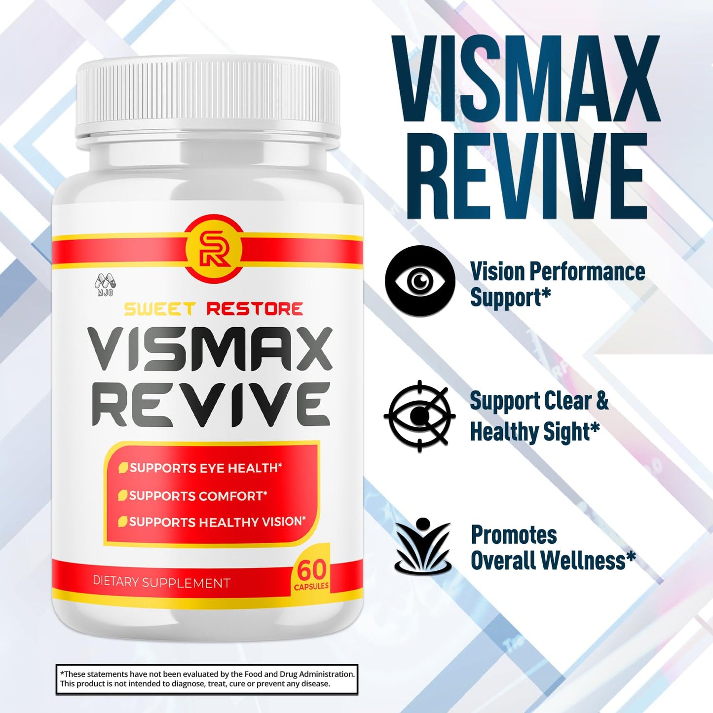 MJO Vismax Revive Capsules 180 Capsules