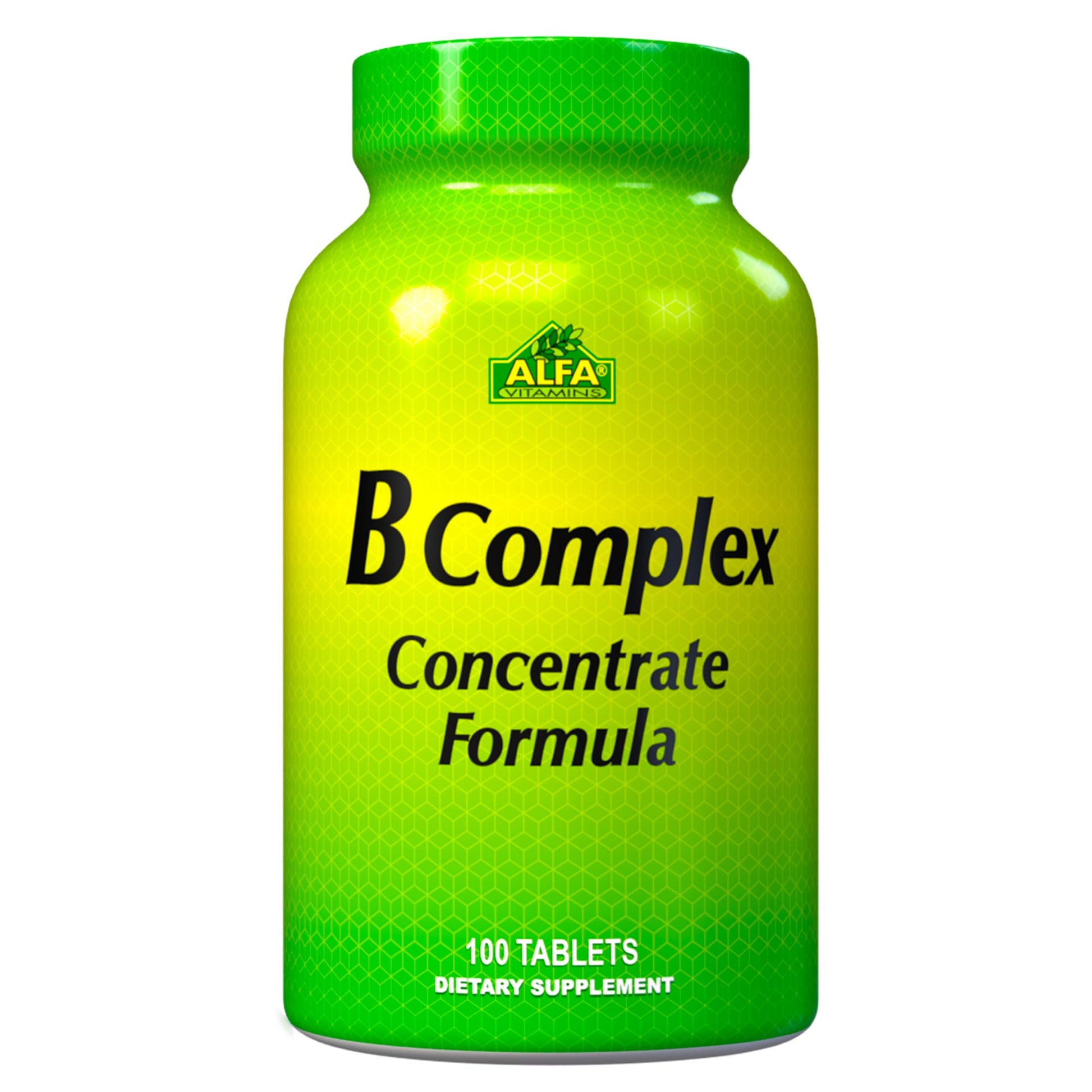 ALFA VITAMINS B Complex Formula Tablet 100 Tablets