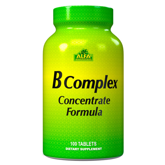 ALFA VITAMINS B Complex Formula Tablet 100 Tablets