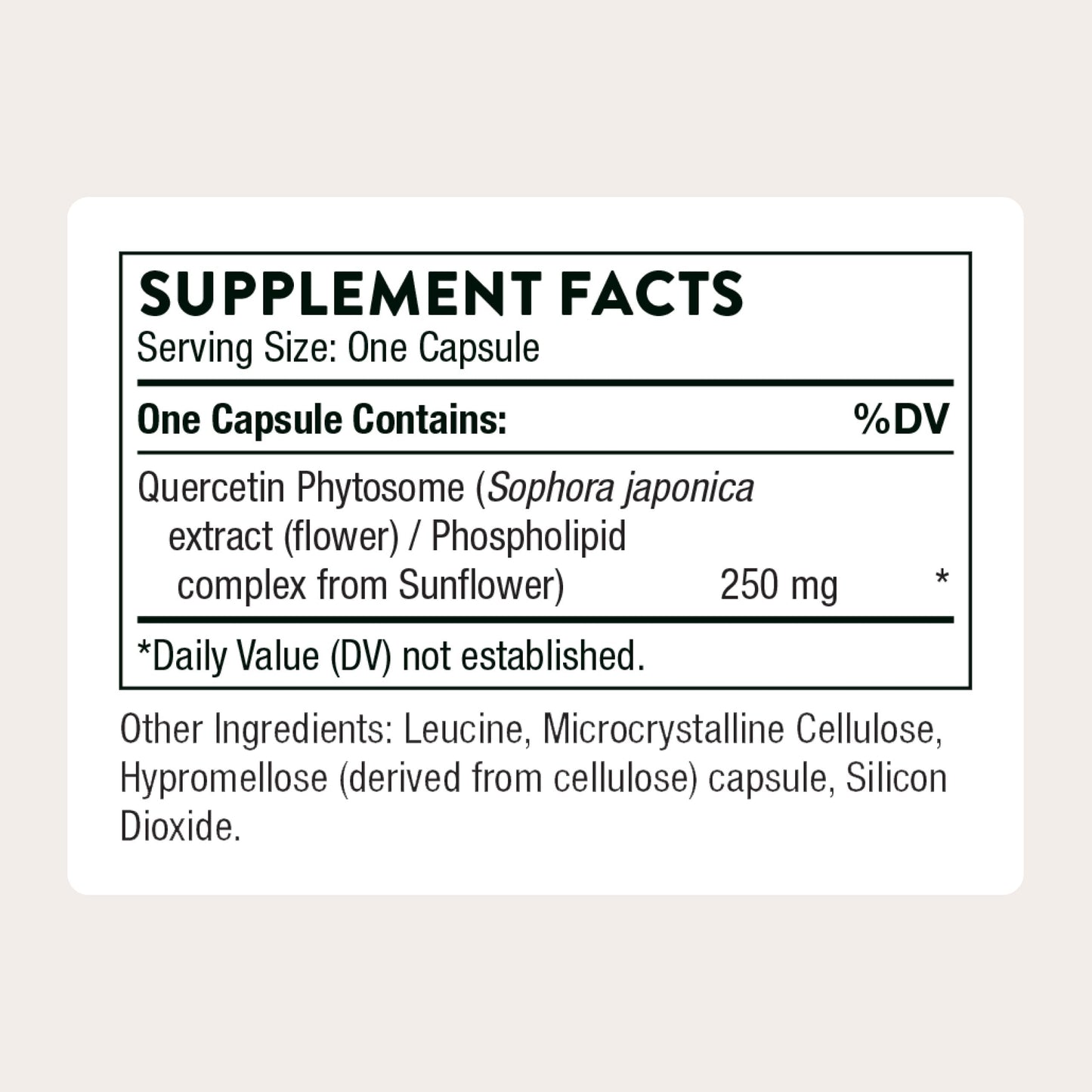 Thorne Quercetin Phytosome Capsule, 60 Capsules