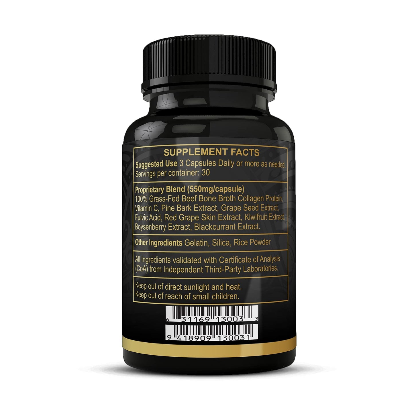 FREZZOR Bone Broth Protein Softgels, 540 Count