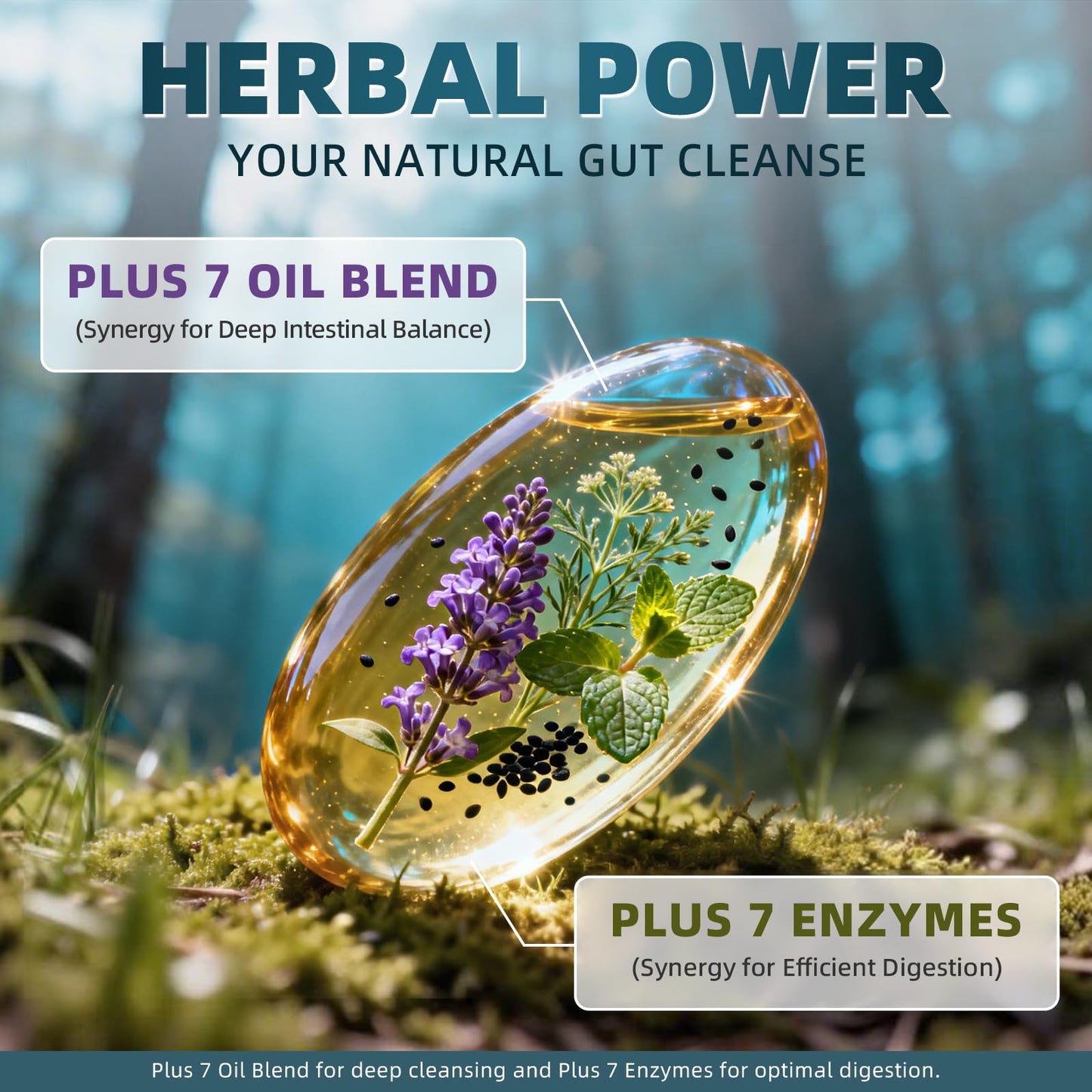 Lukaree Wormwood Black Walnut Clove Cleanse Softgels, 120 Count