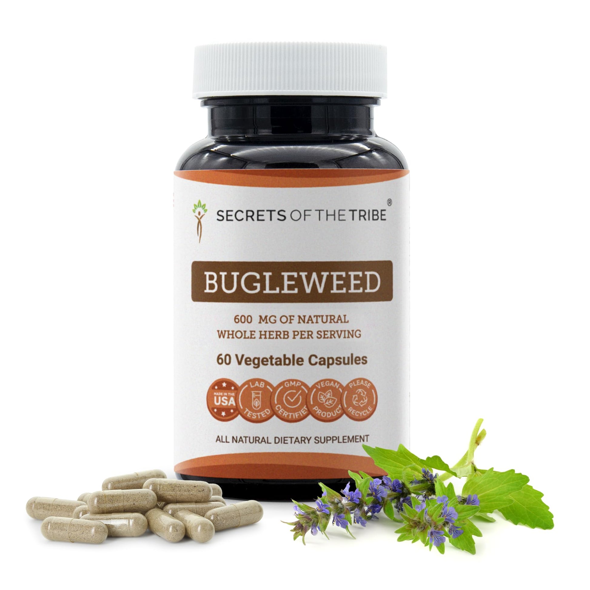 Secrets of the Tribe Bugleweed Capsule 60 Count