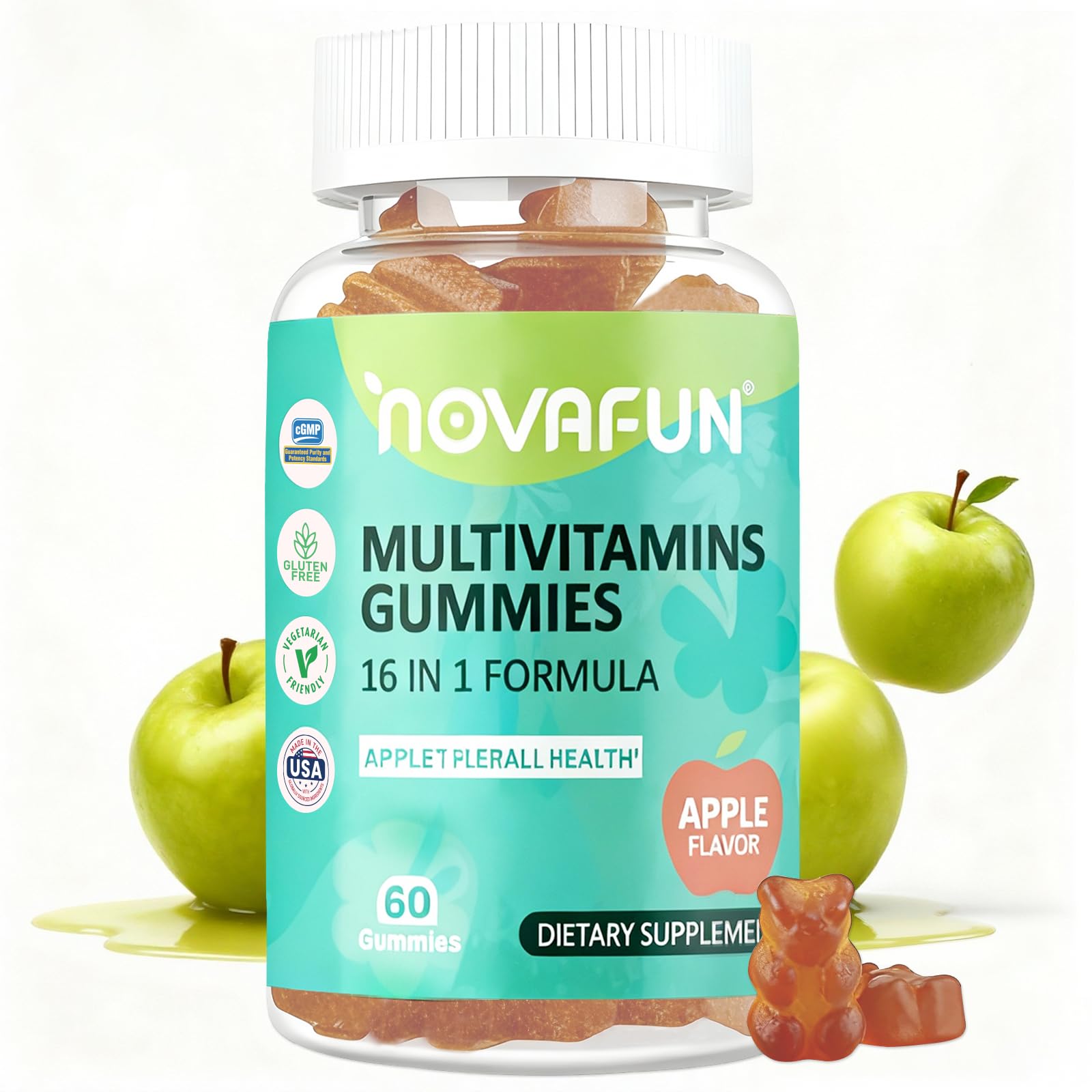 Novafun Multivitamin Gummies 60 Count