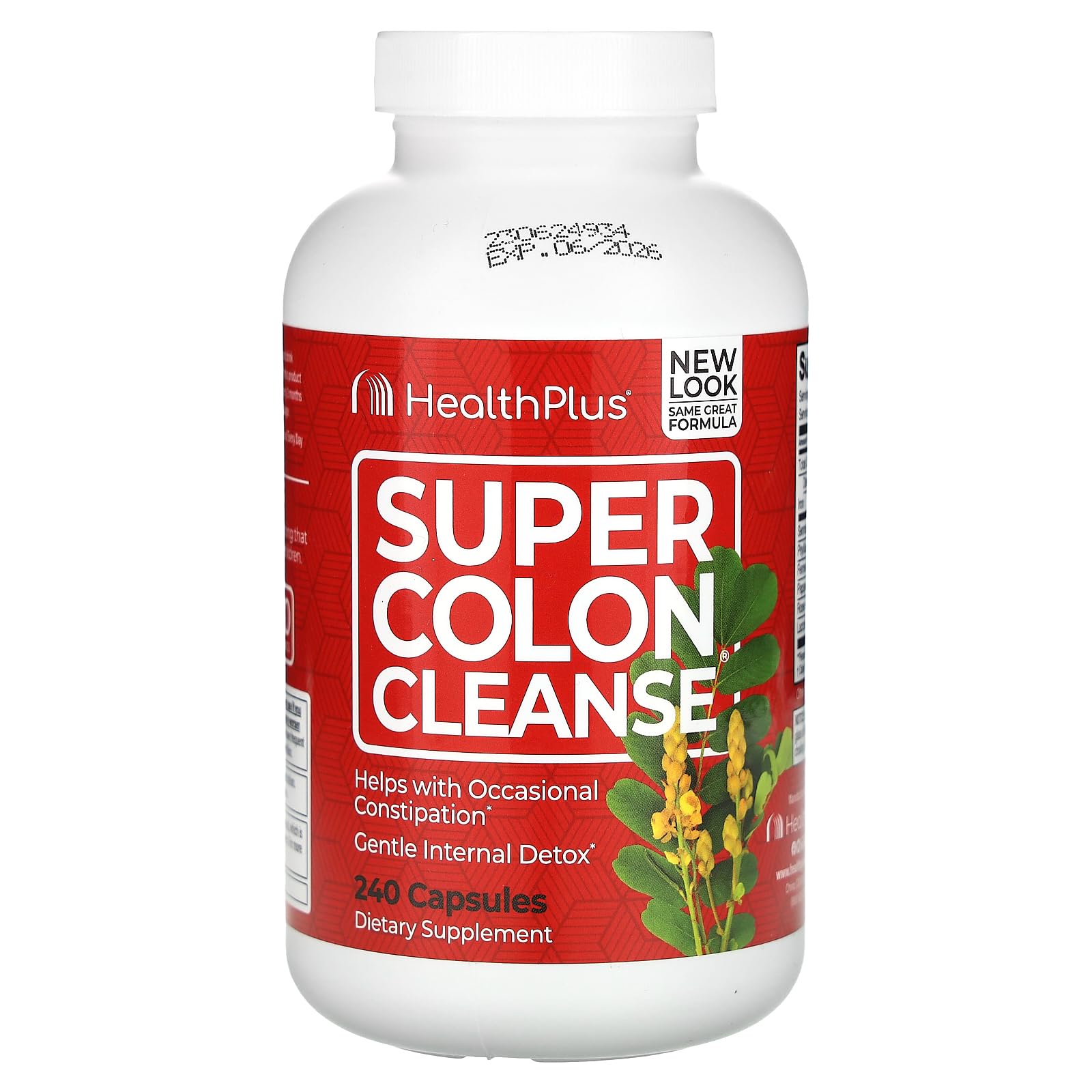 Health Plus Super Colon Cleanse 530 mg Capsules 240 Count
