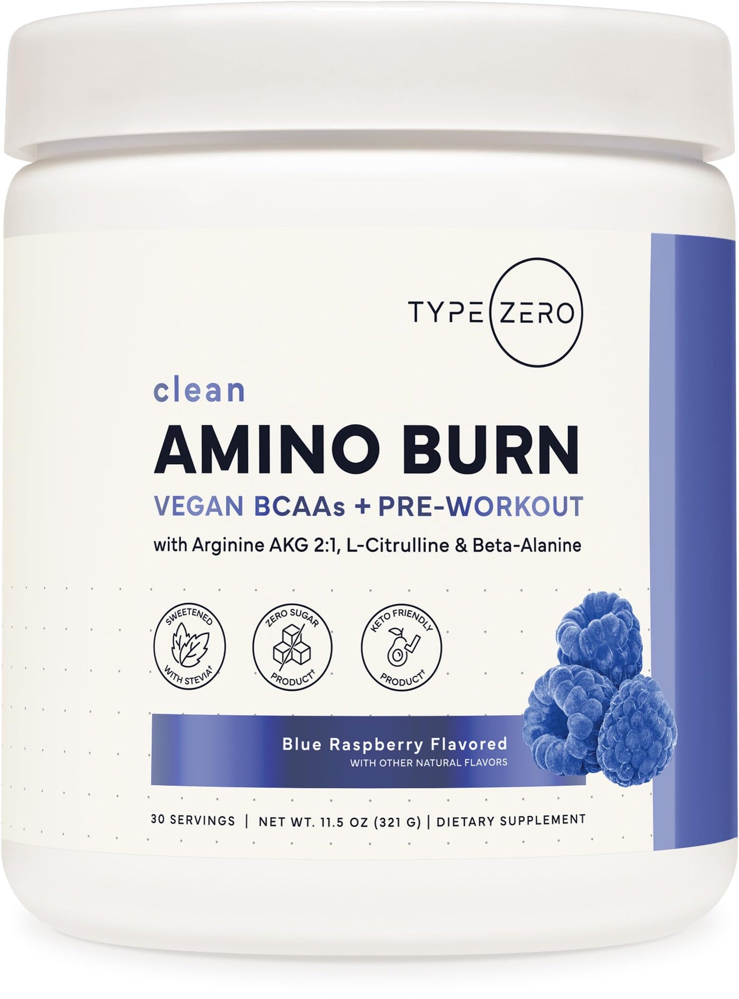 Type Zero Amino Burn Powder 11.5 oz