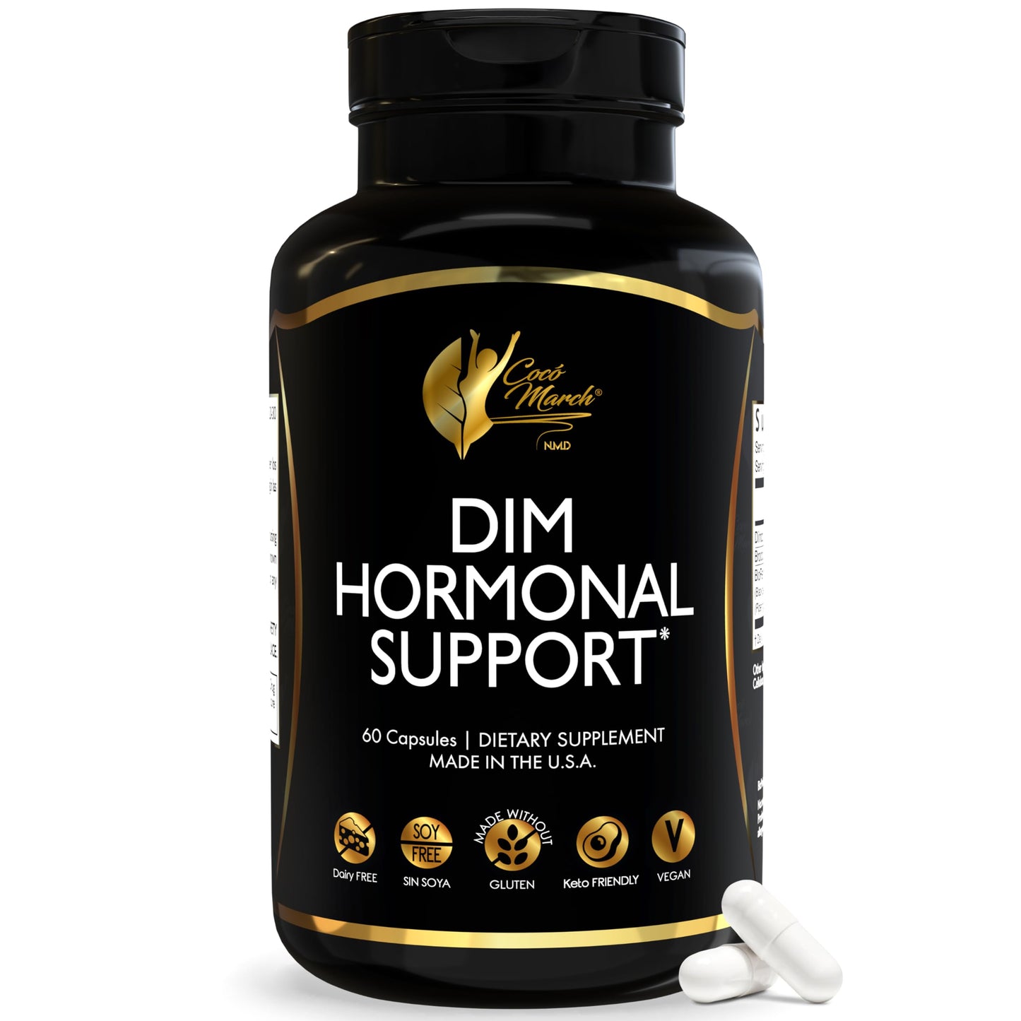 Cocó March N.M.D DIM Supplement for Women Capsule, 60 Count