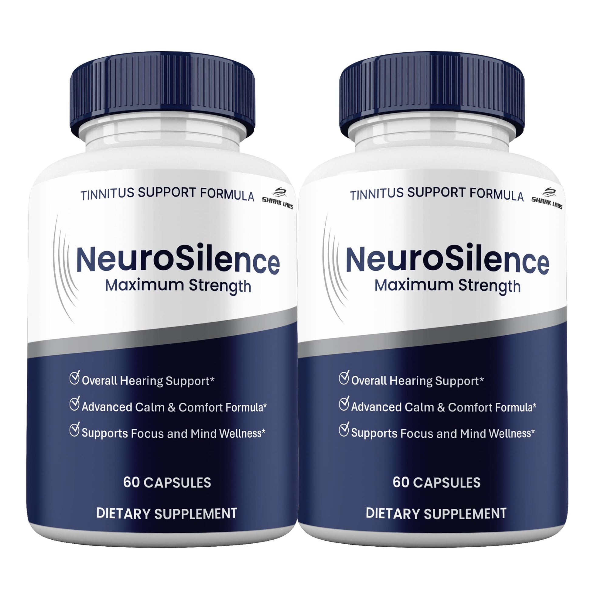 Shark Labs NeuroSilence Capsules, 60 Count