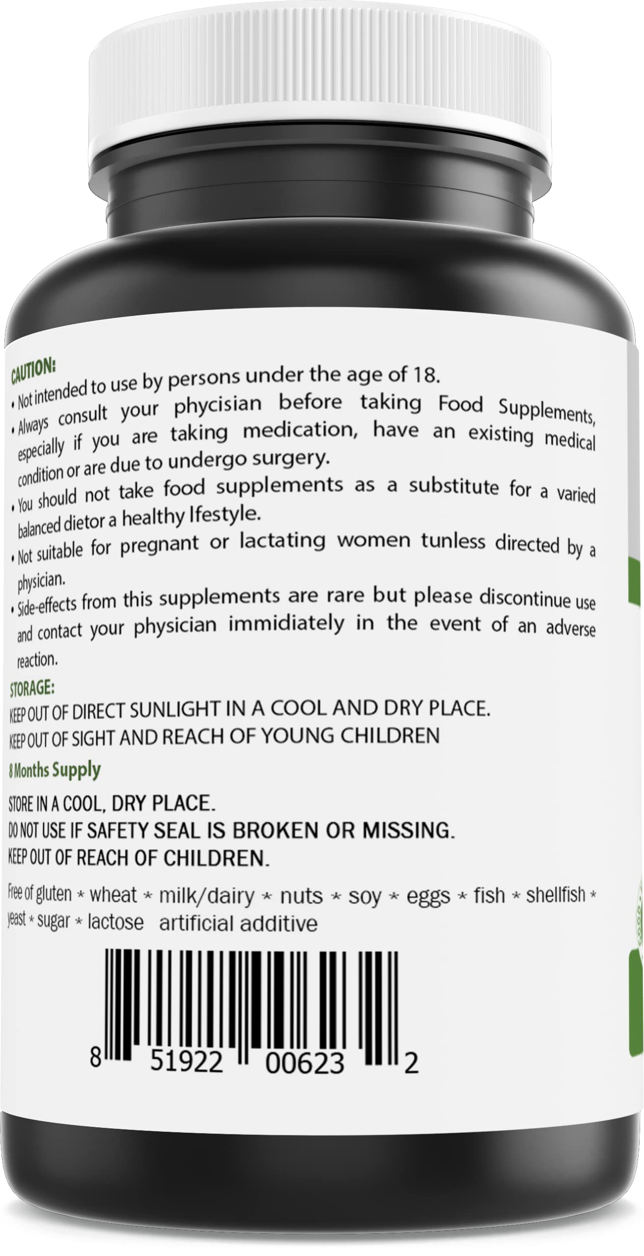 Brieofood Vitamin B6 100 mg Tablet, 250 Tablets