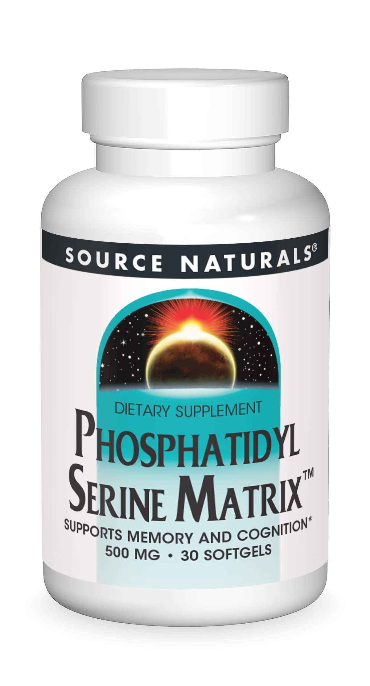Source Naturals Phosphatidyl Serine Matrix 500 mg Softgels 30 Count