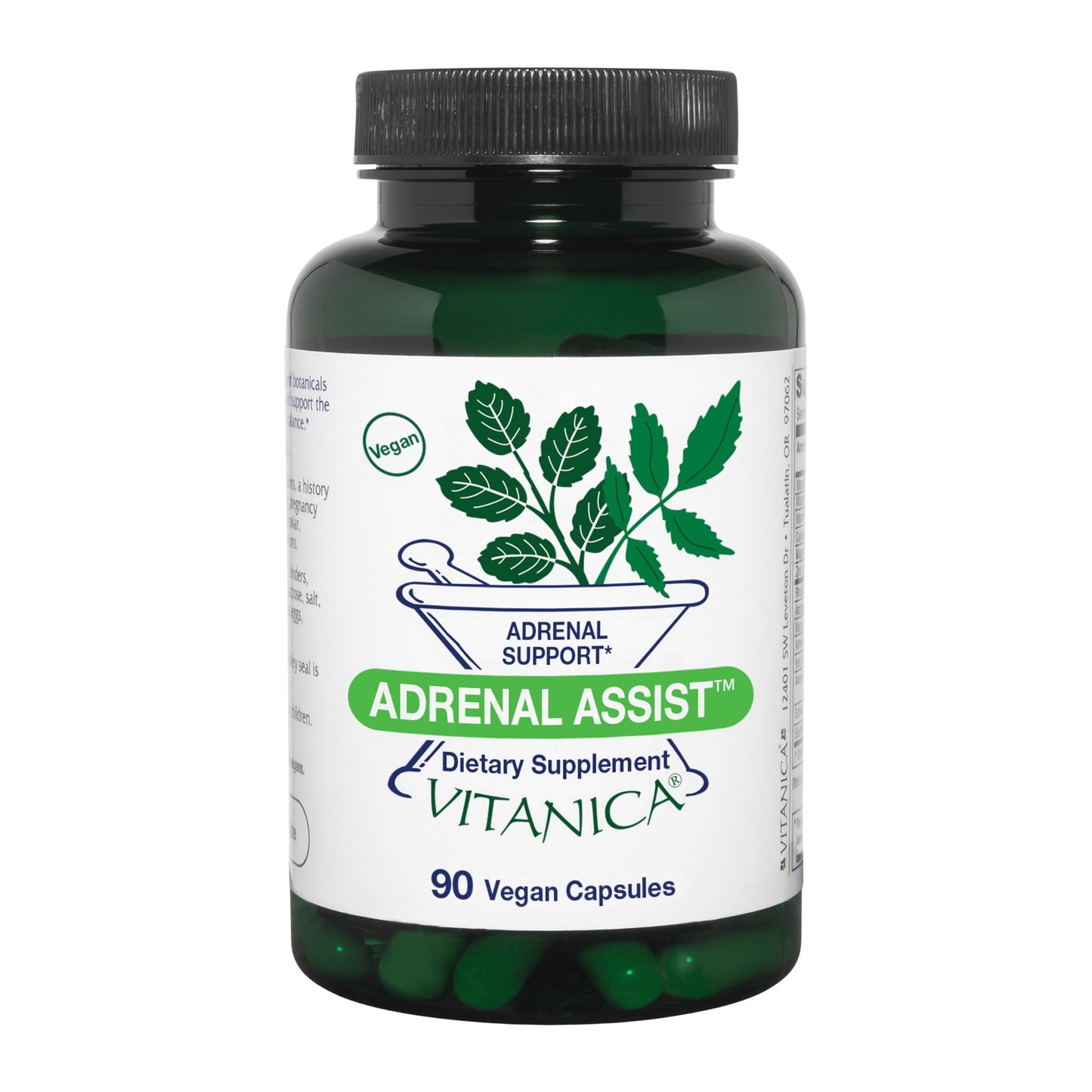 Vitanica Adrenal Assist Adrenal Support 90 Capsules