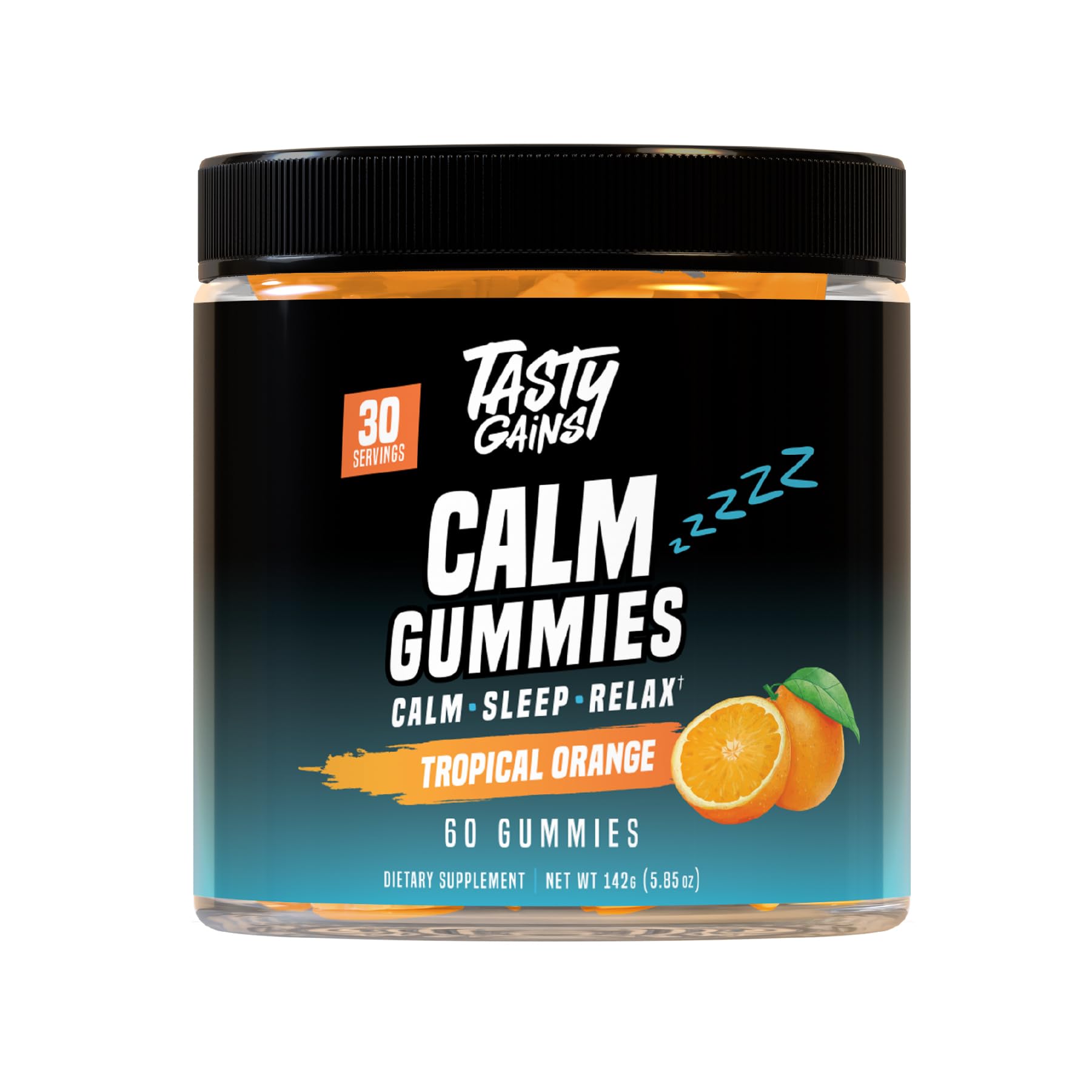 TASTY GAINS Magnesium Gummies 60 Chews