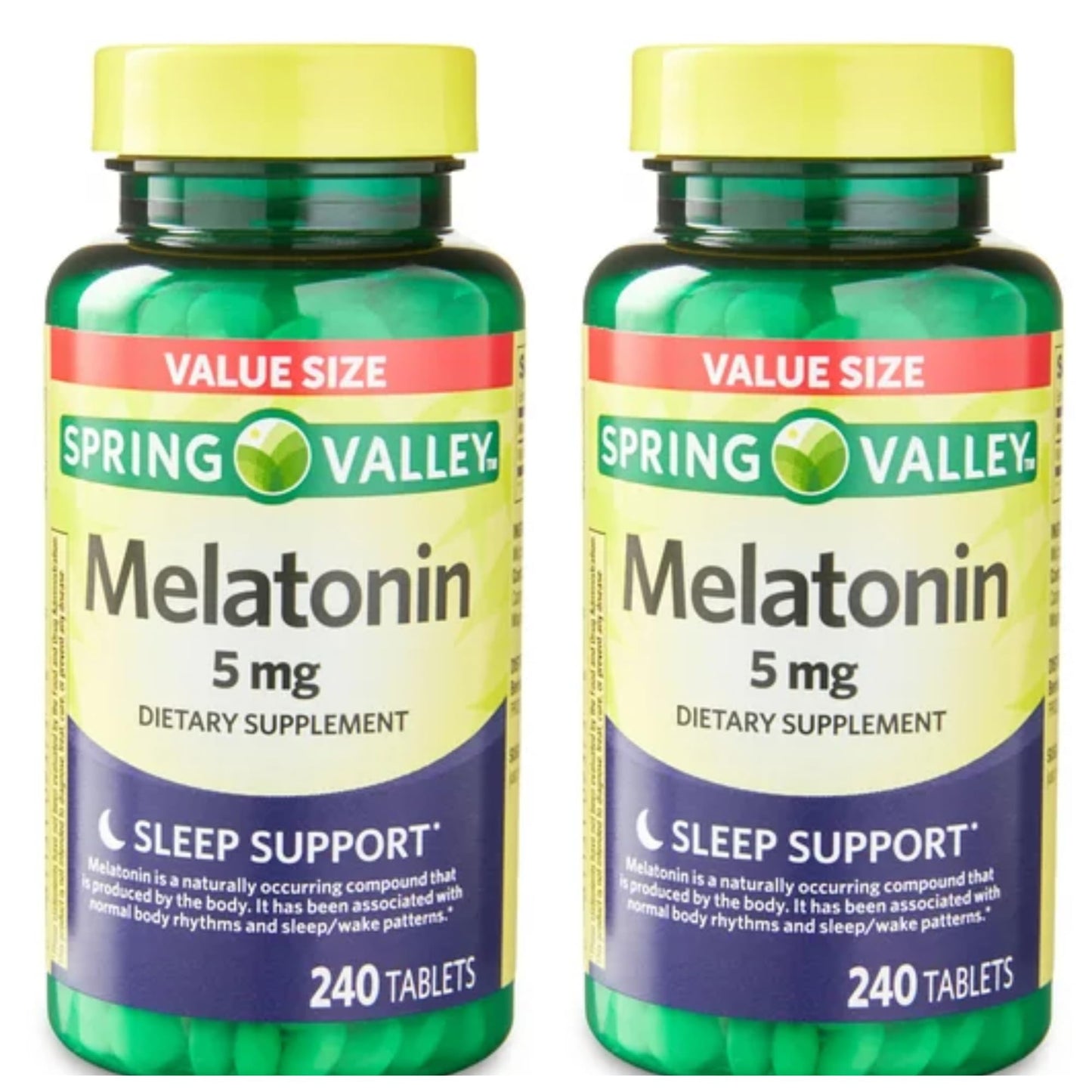 Generic Melatonin Tablets 5 mg, 480 Tablets