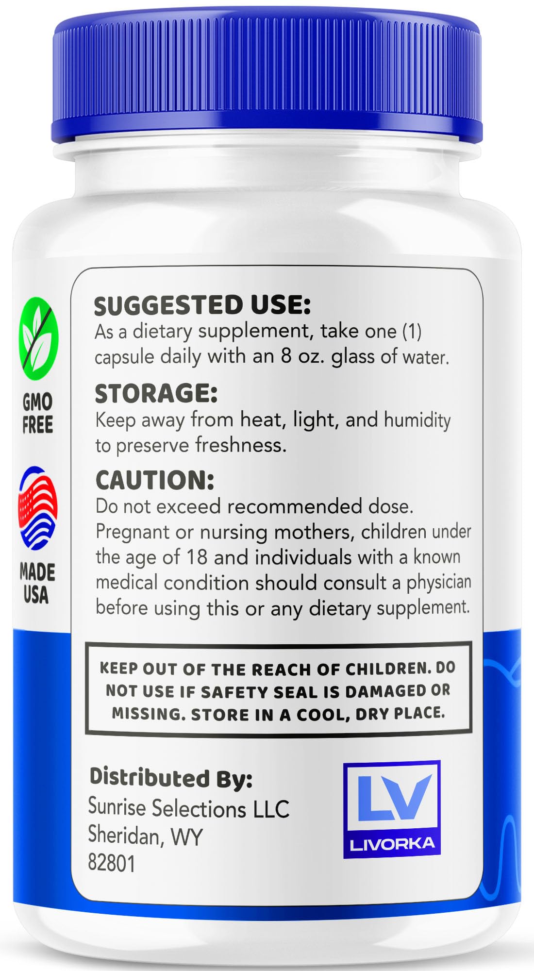 LIVORKA OralBliss Probiotic Capsule, 30 Count