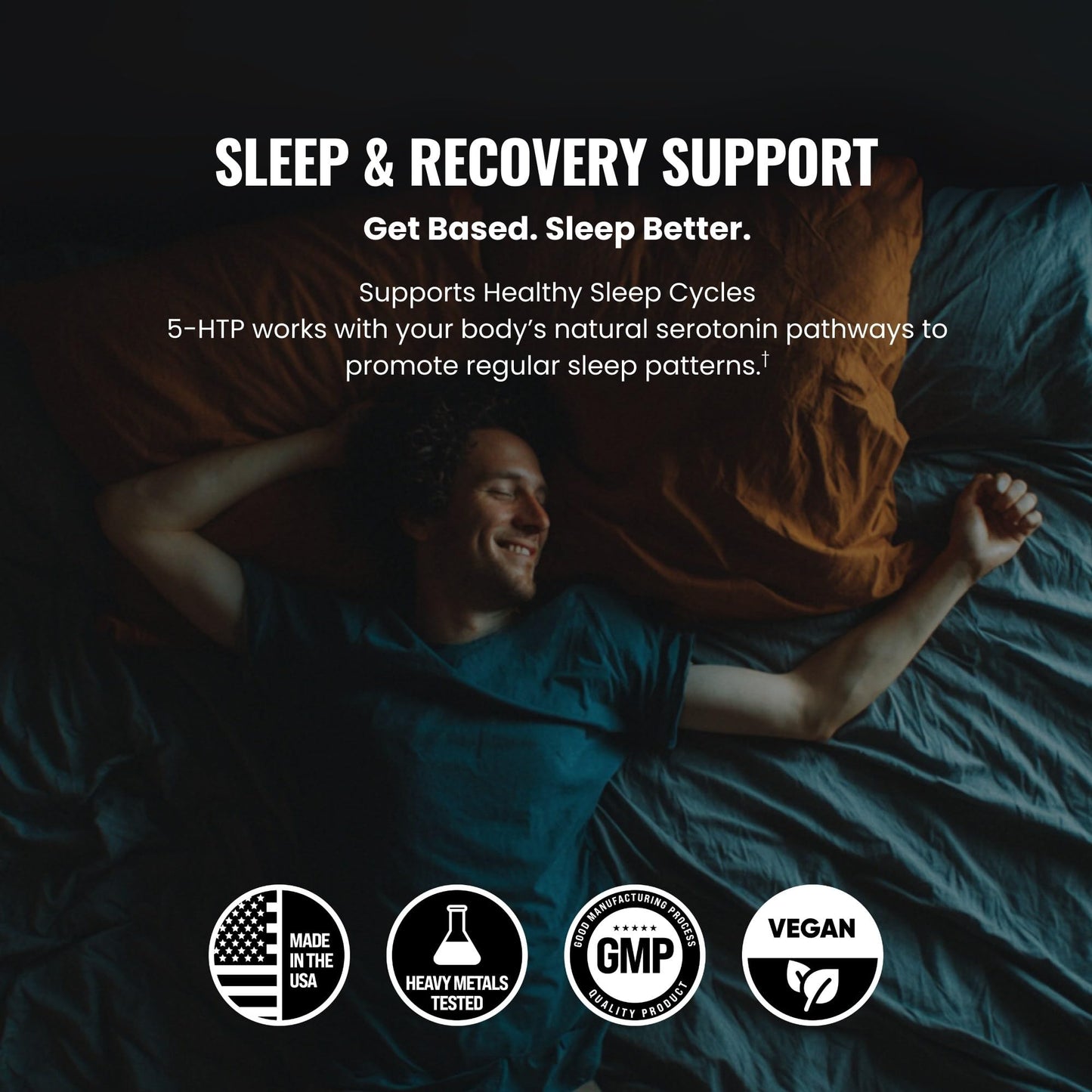 Based Vitality Sleep & Recovery Capsules, 90 Capsules