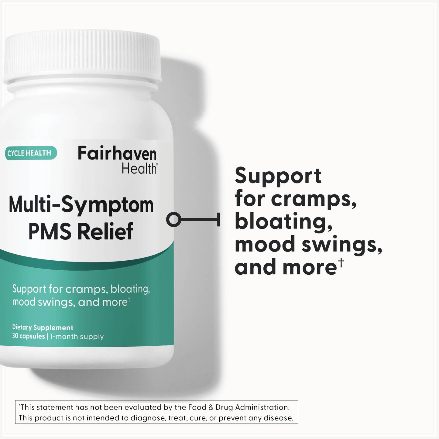 Fairhaven Health Multi-Symptom PMS Relief for Women, 30 Capsules