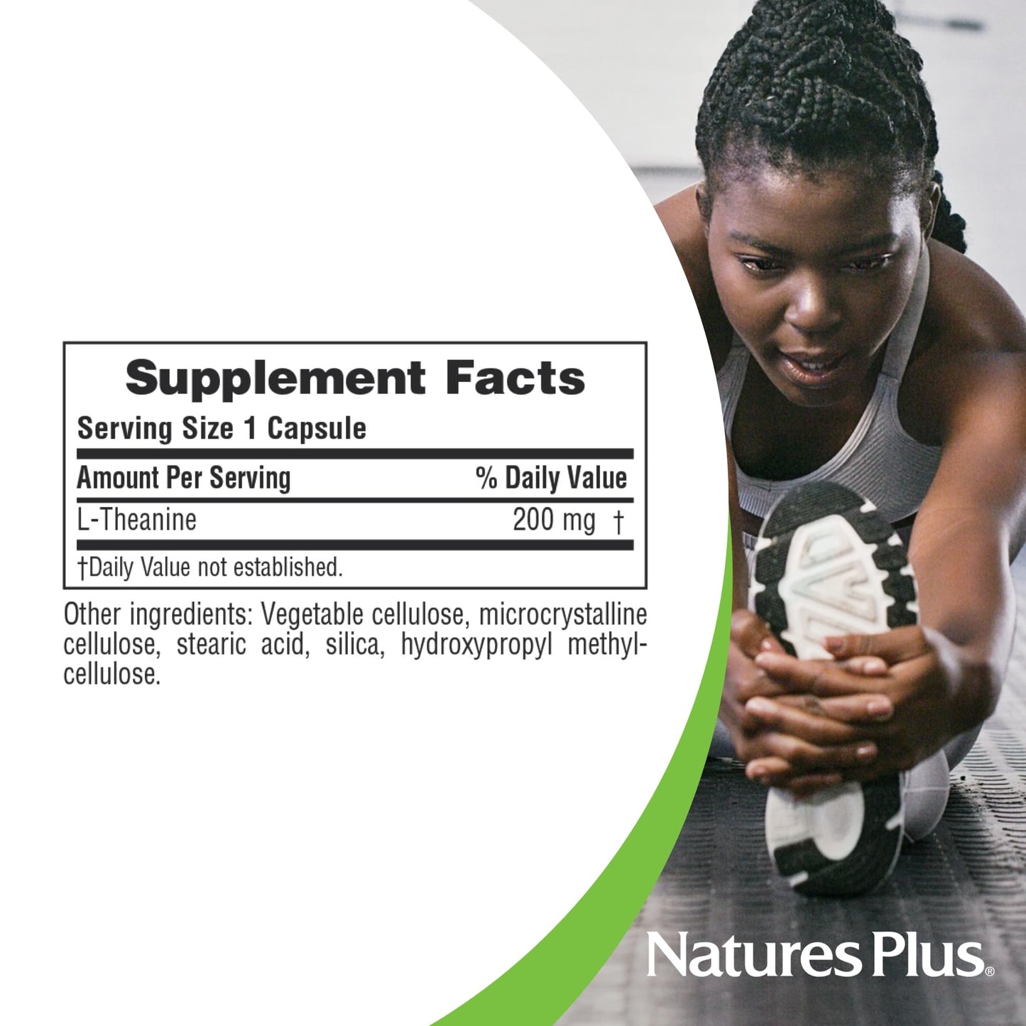 NaturesPlus PRO L-Theanine 60 Capsules